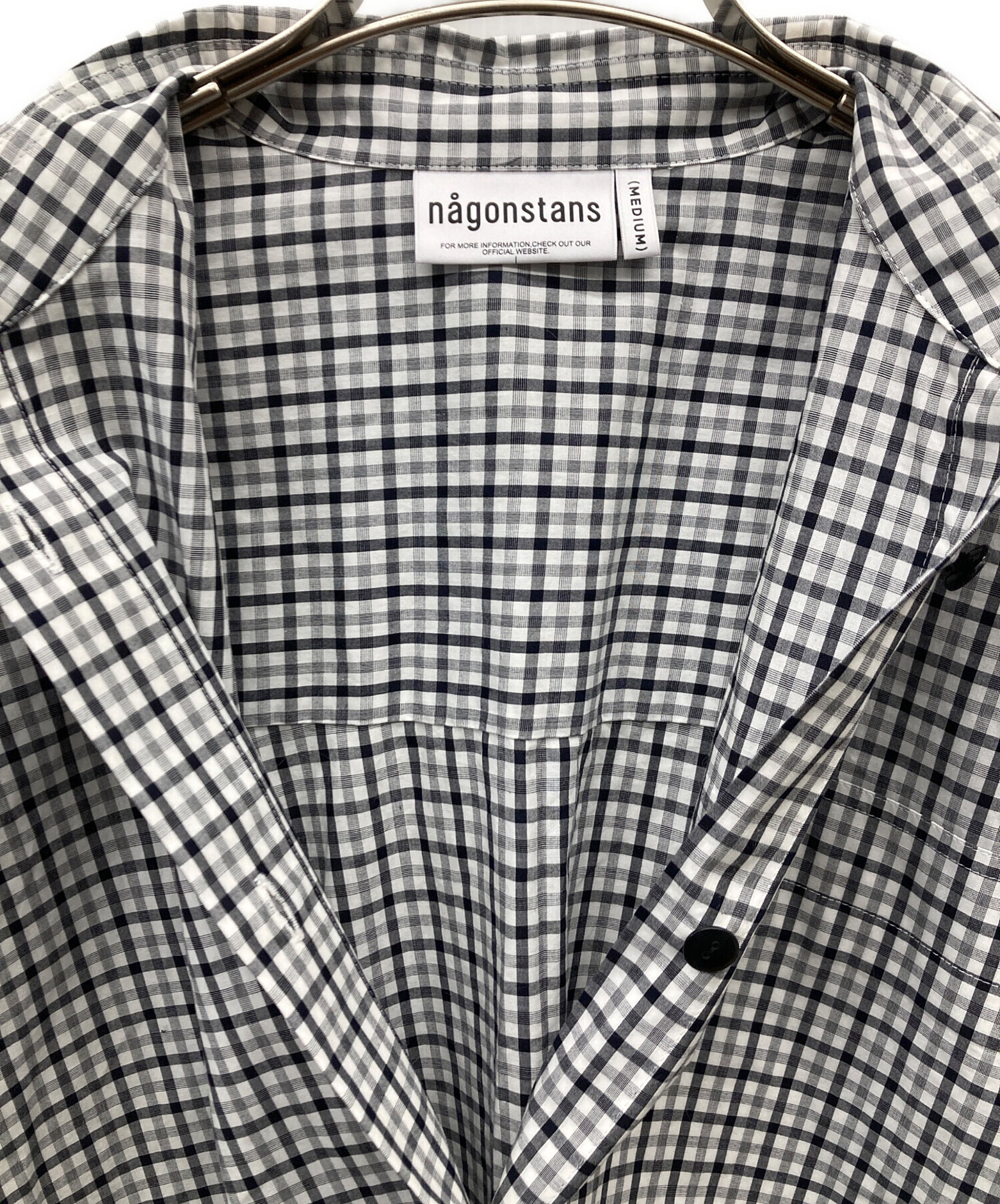 中古・古着通販】nagonstans (ナゴンスタンス) タイプライターcheck