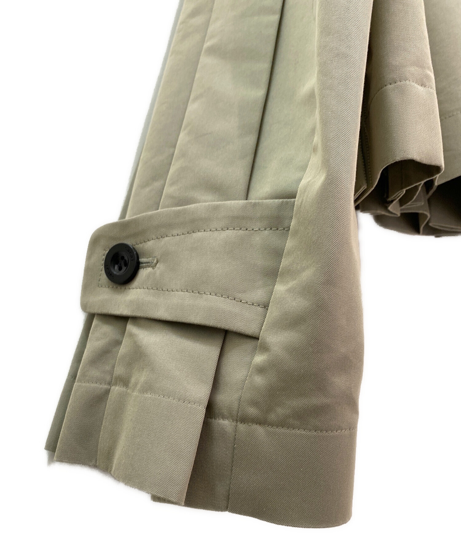 中古・古着通販】sacai (サカイ) Cotton Gabardine Blouson オリーブ