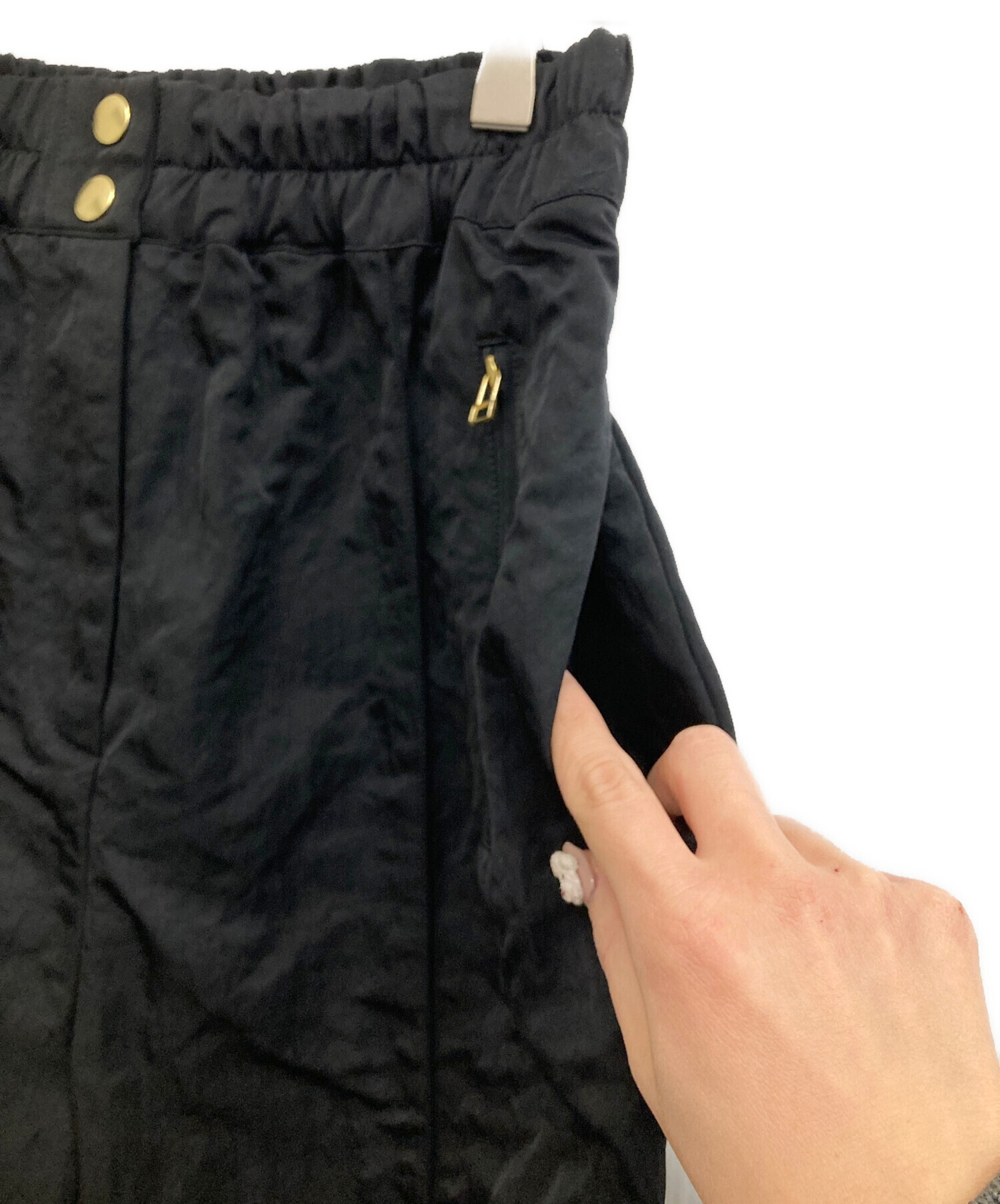 中古・古着通販】AKIKOAOKI (アキコアオキ) ボンテージパンツ ブラック