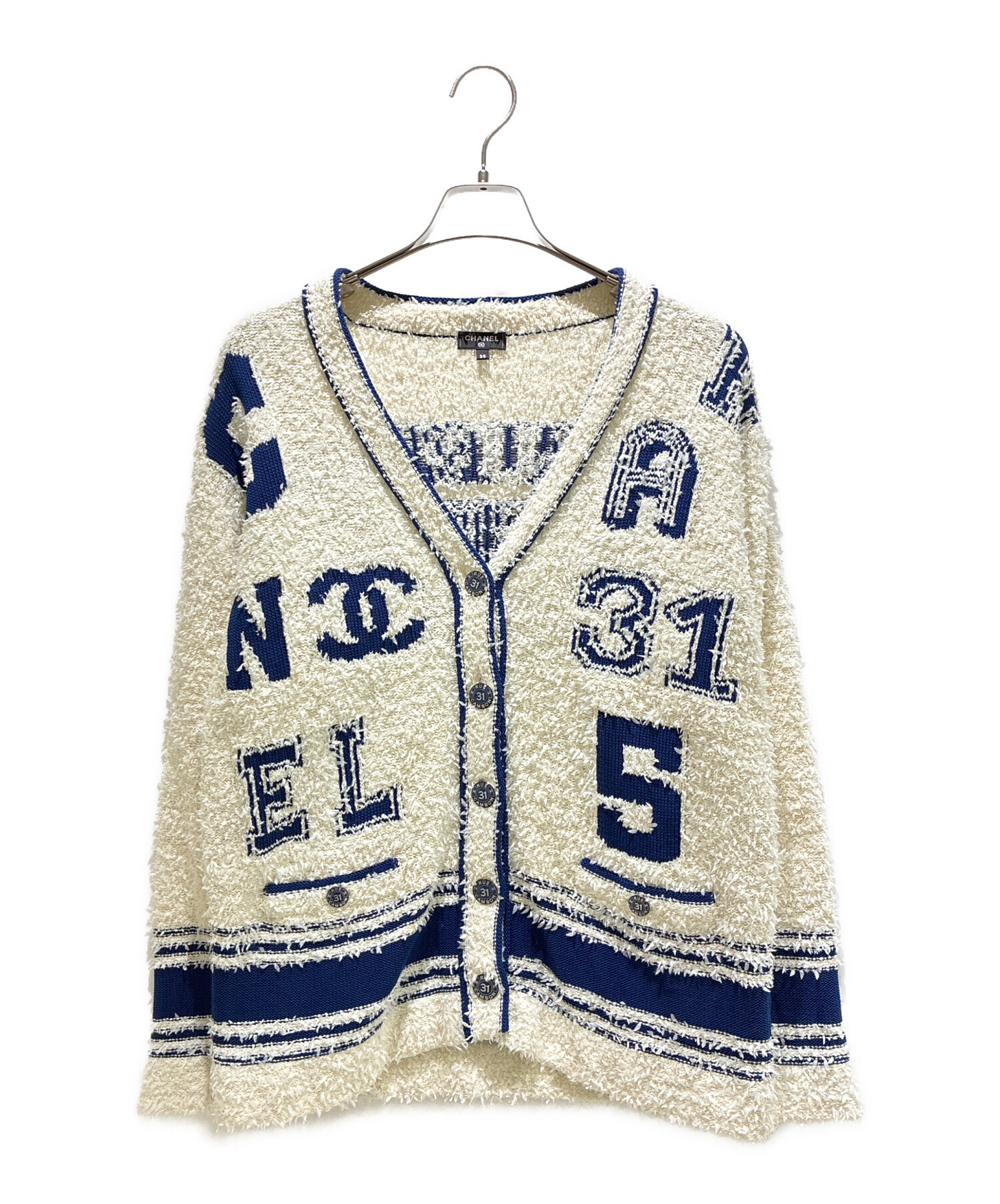 中古・古着通販】CHANEL (シャネル) 31ボタンコットンカーディガン