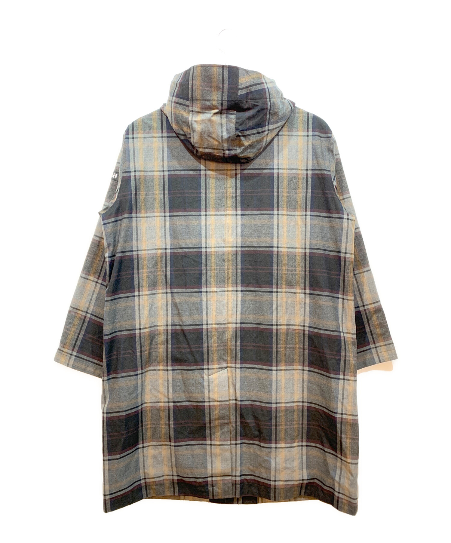 中古・古着通販】AIGLE (エーグル) ロングフーデッドジャケット グレー