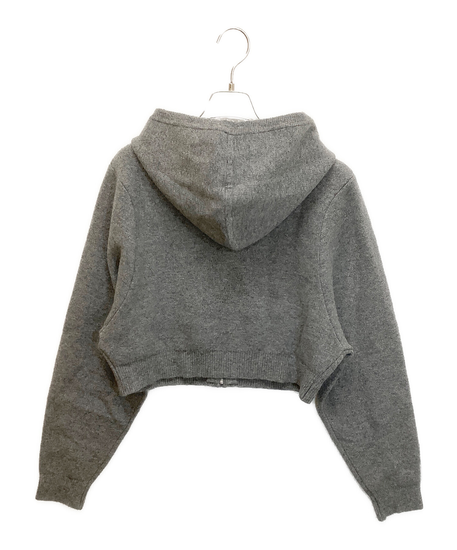 中古・古着通販】the Barnnet (ザ バーネット) ニットパーカー グレー 