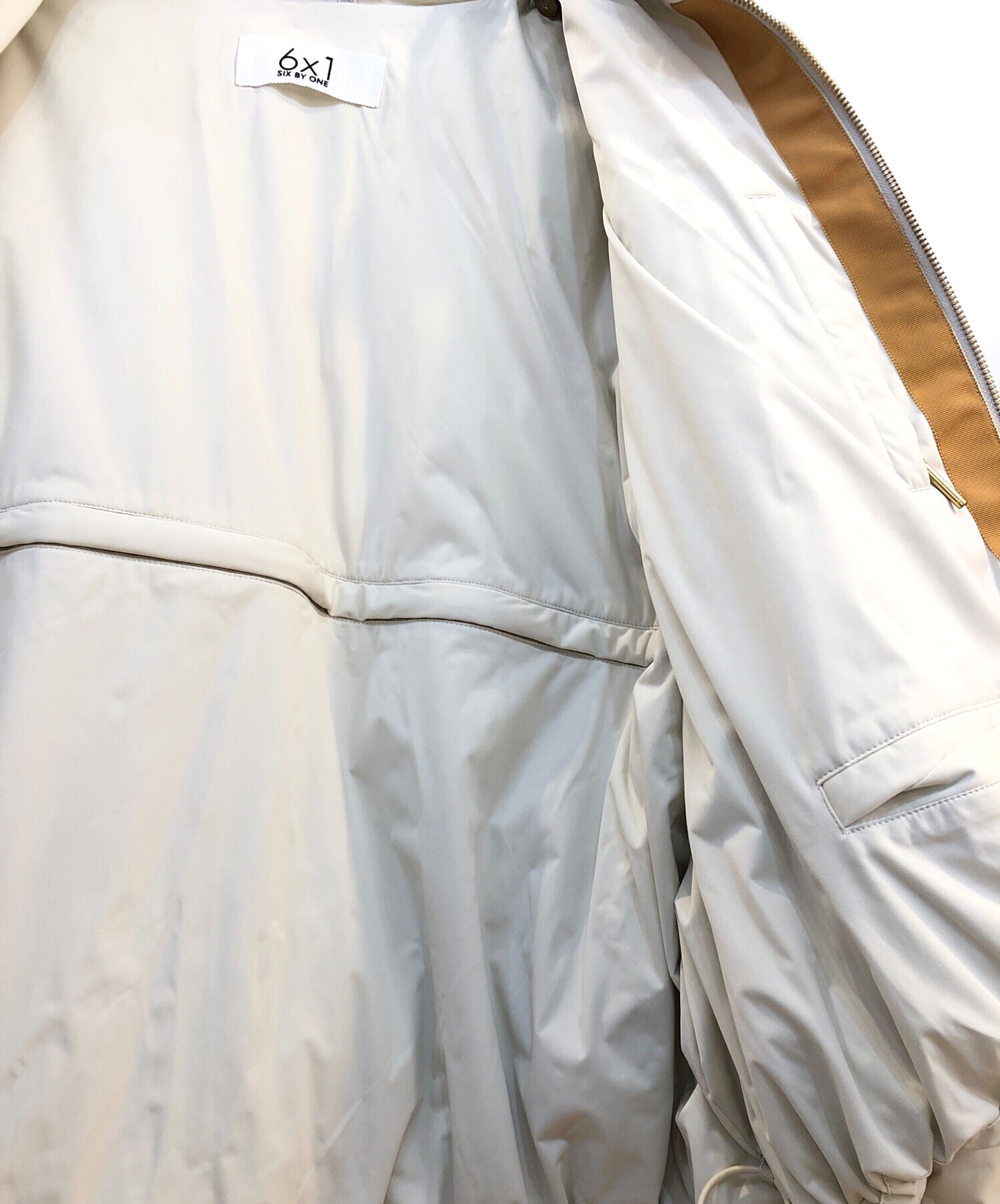 中古・古着通販】6×1 (シックス バイ ワン) HIGH COLLAR DOWN JACKET 