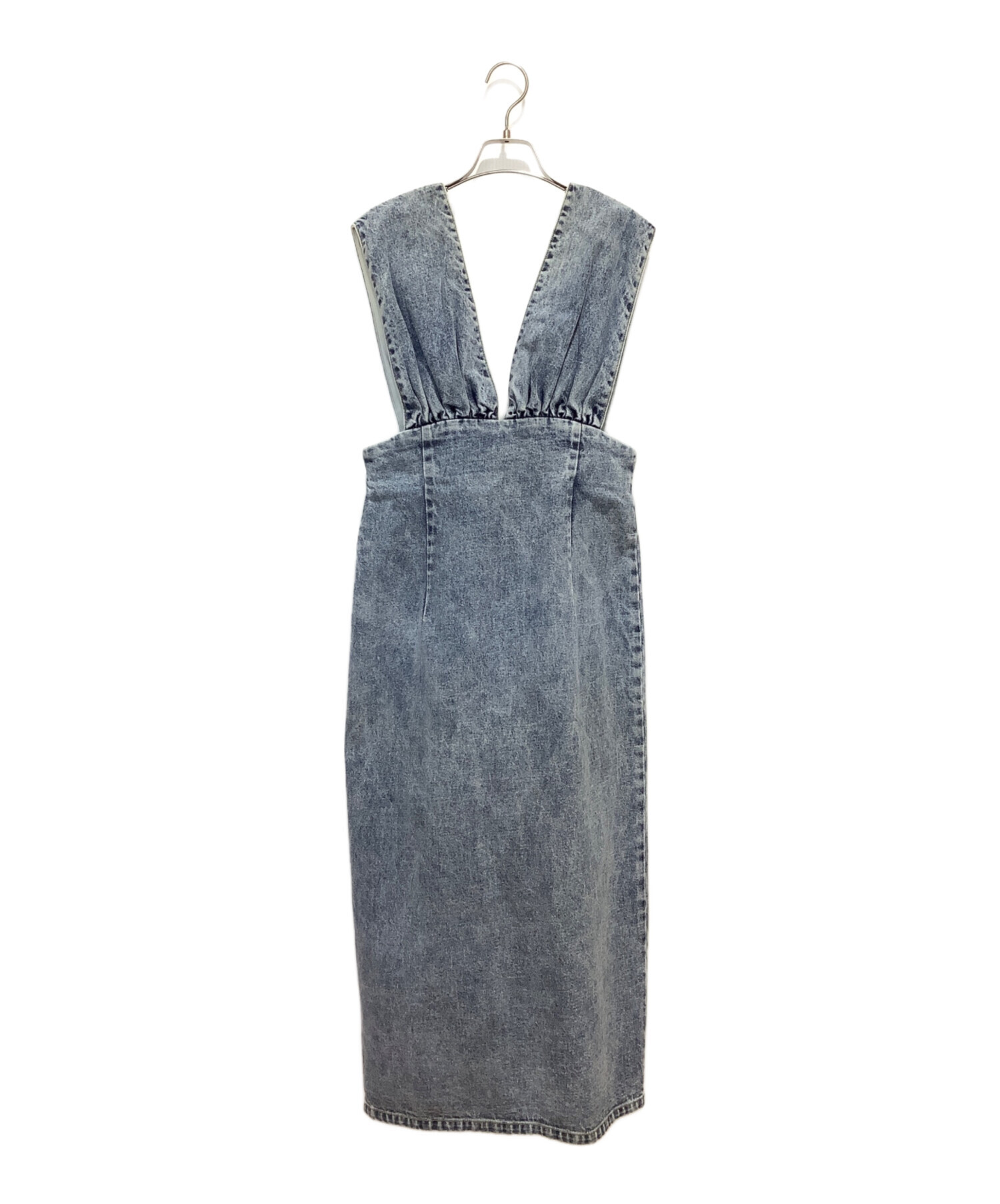 中古・古着通販】Whim Gazette (ウィムガゼット) DENIM Vジャンスカ