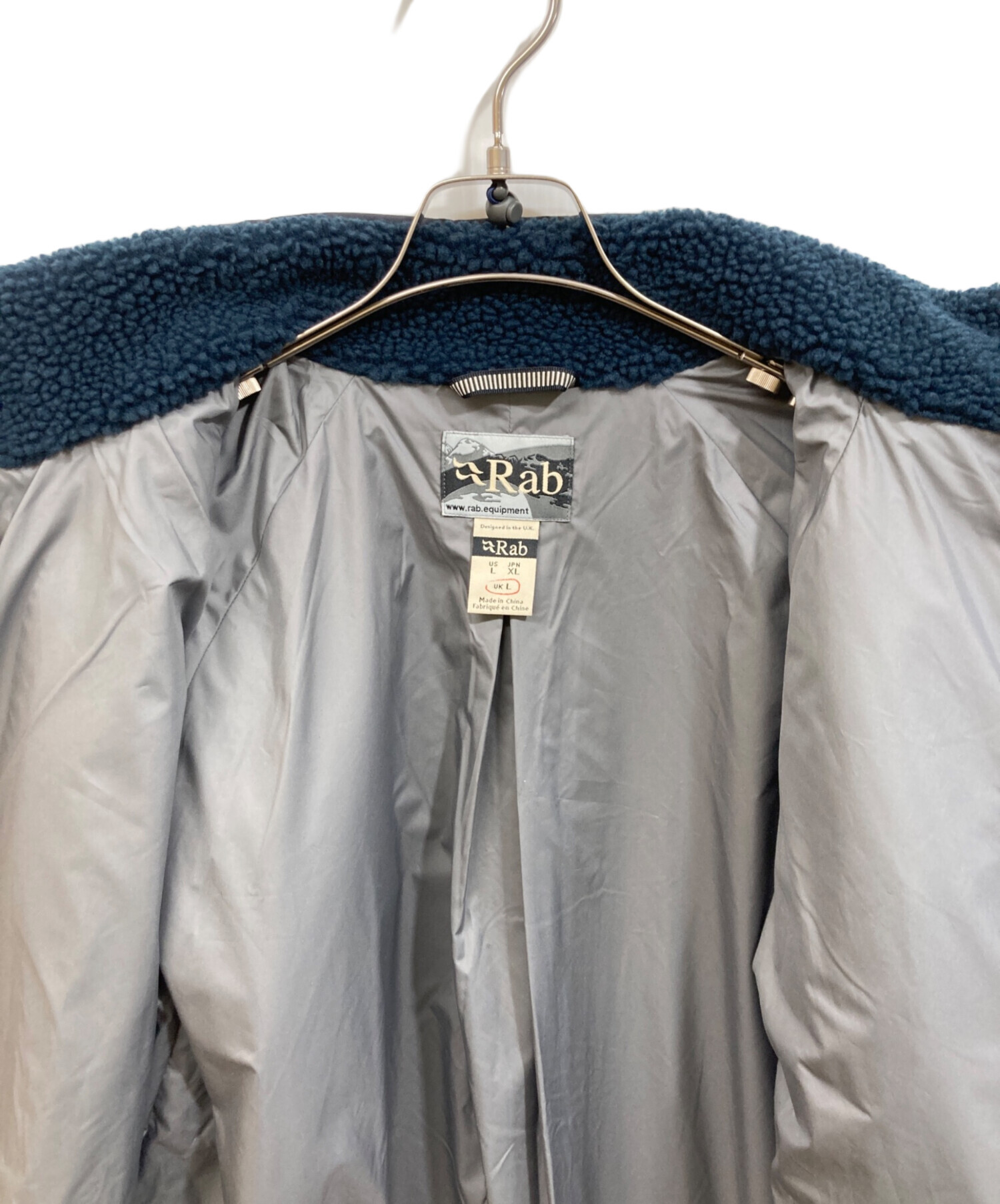 中古・古着通販】Rab (ラブ) Original Pile Jacket ネイビー サイズ:XL