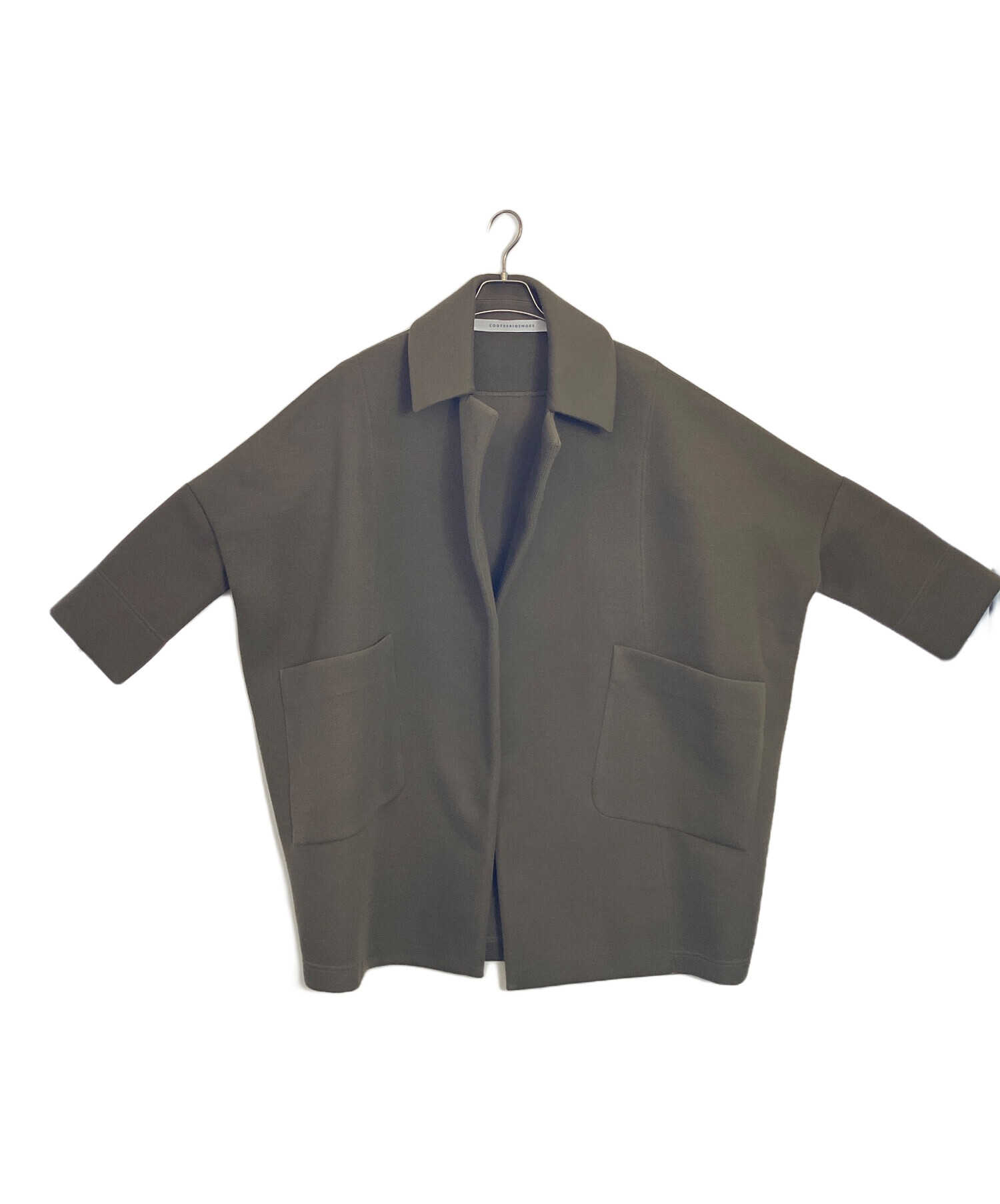 ★美品★ コグザビッグスーモーク エリザベス ペンタゴン コート グレー ☆美品☆ コグザビッグスーモーク エリザベス ペンタゴン コート