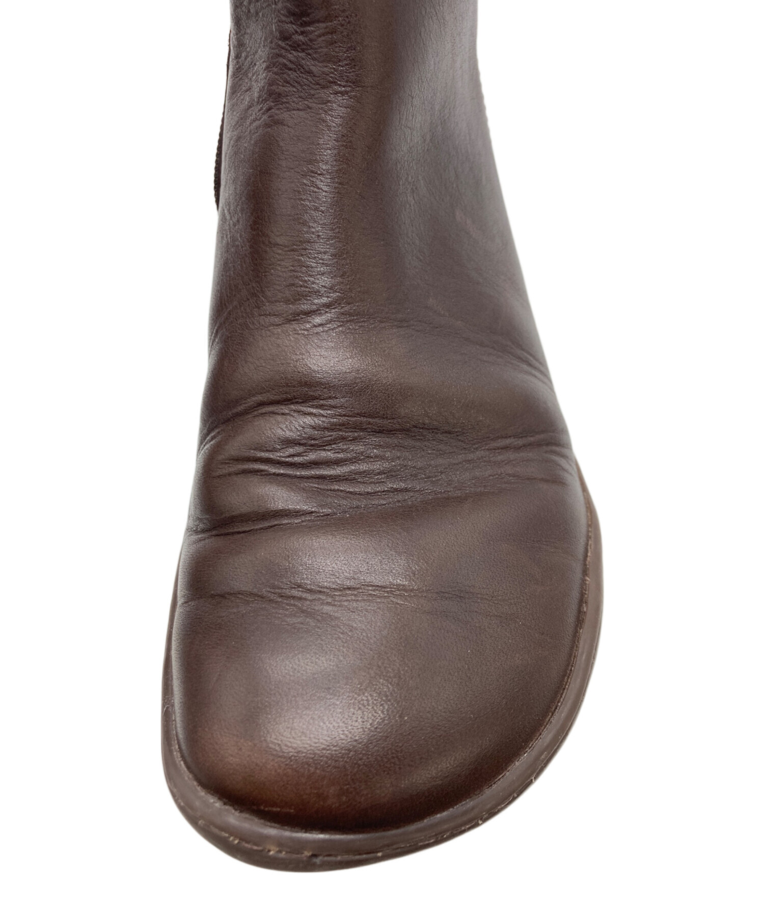 中古・古着通販】CAMPER (カンペール) サイドジップブーツ ブラウン