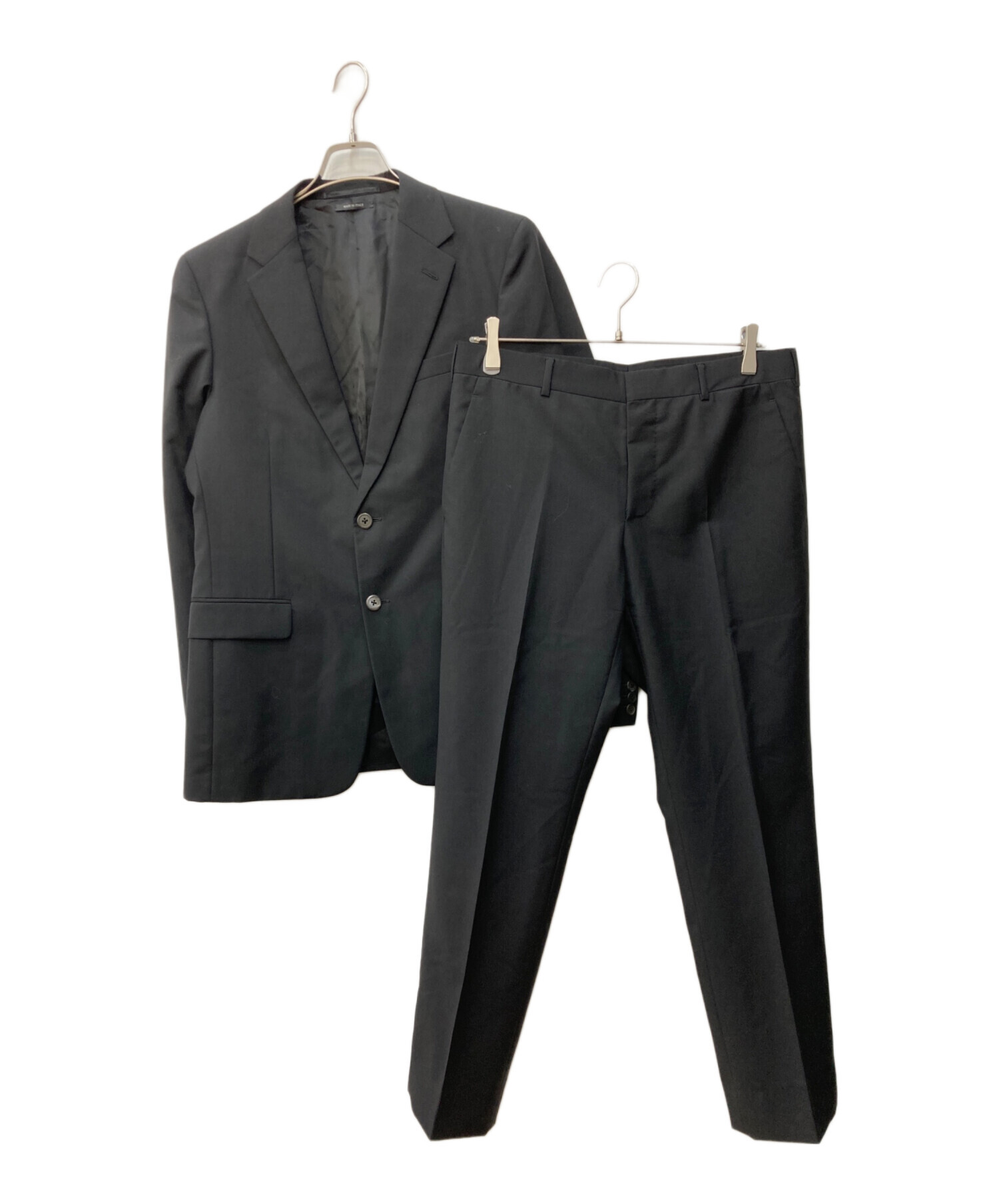 中古・古着通販】PRADA (プラダ) セットアップスーツ ブラック サイズ