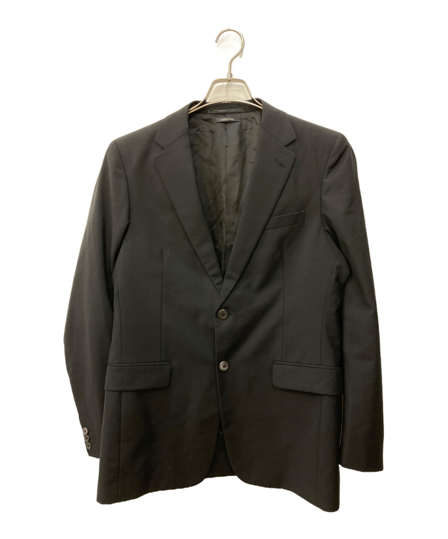 中古・古着通販】PRADA (プラダ) セットアップスーツ ブラック サイズ