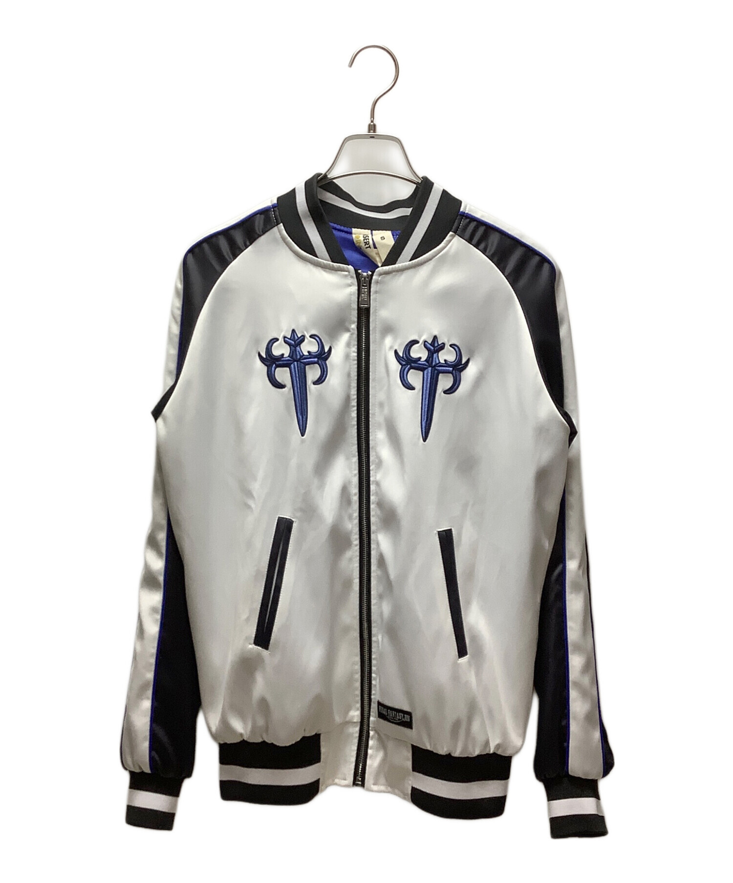 中古・古着通販】insert coin (インサート コイン) ファイナルファンタジー (ファイナルファンタジー) スカジャン ホワイト  サイズ:S｜ブランド・古着通販 トレファク公式【TREFAC FASHION】スマホサイト