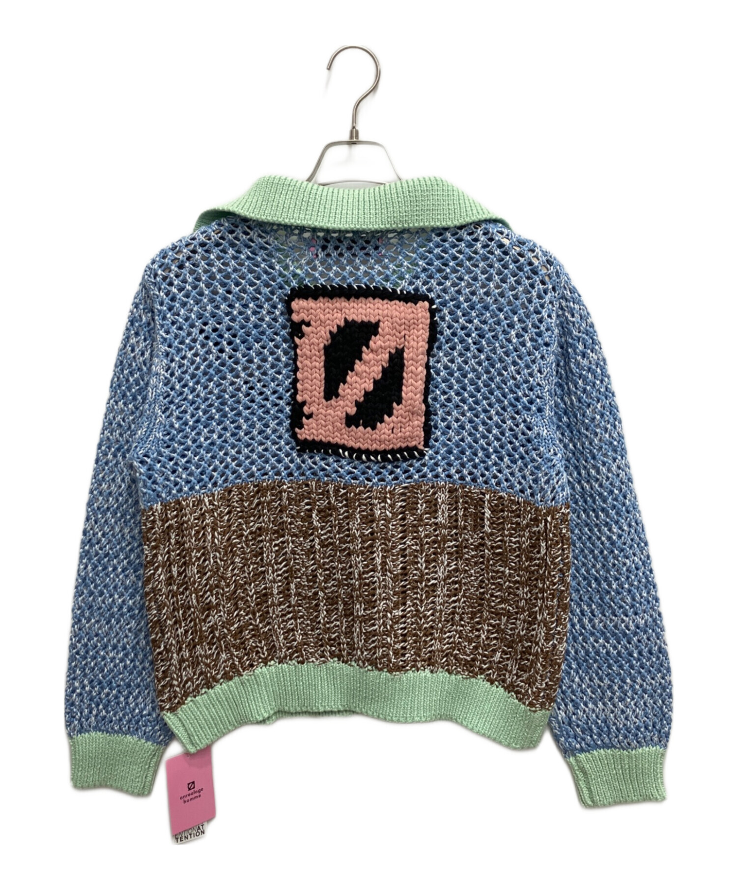 中古・古着通販】anrealage homme (アンリアレイジオム) HAND KNIT