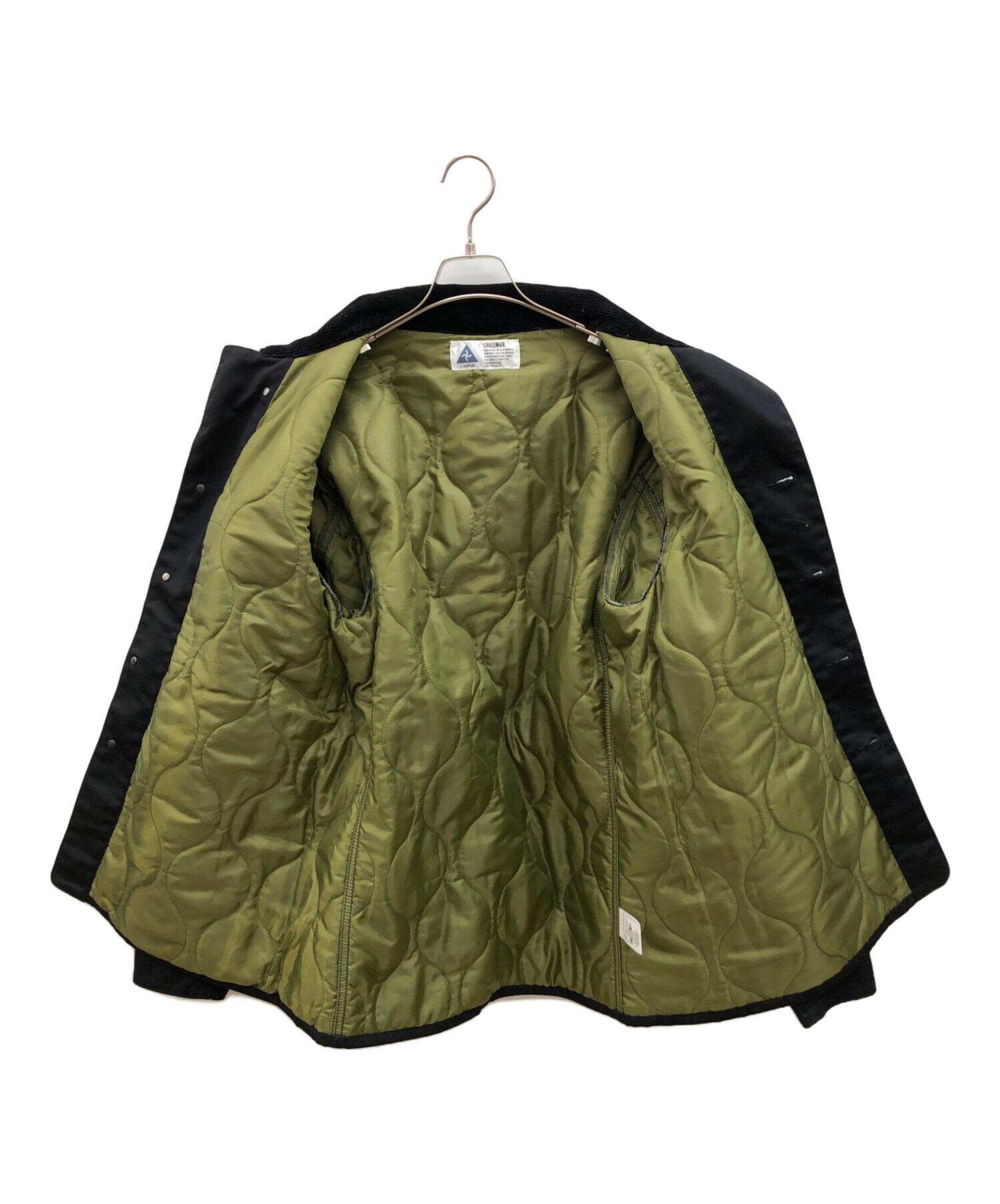 中古・古着通販】CHALLENGER (チャレンジャー) カバーオール ブラック