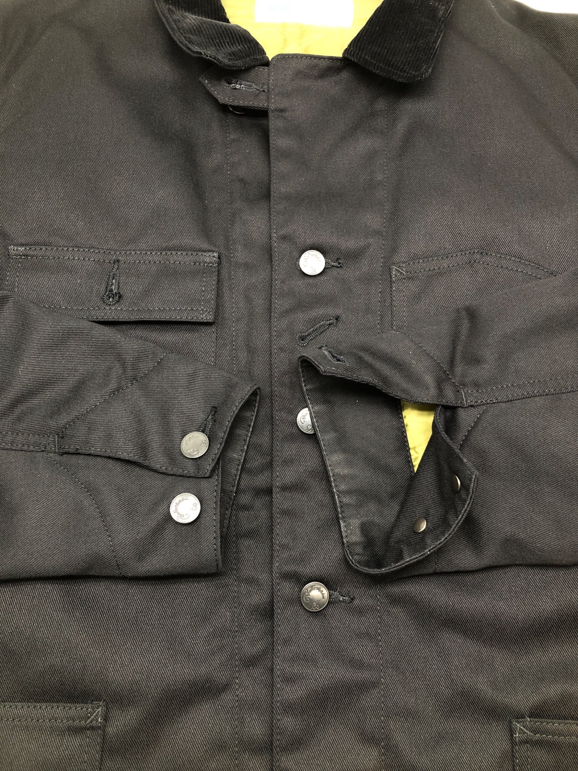 中古・古着通販】CHALLENGER (チャレンジャー) カバーオール ブラック