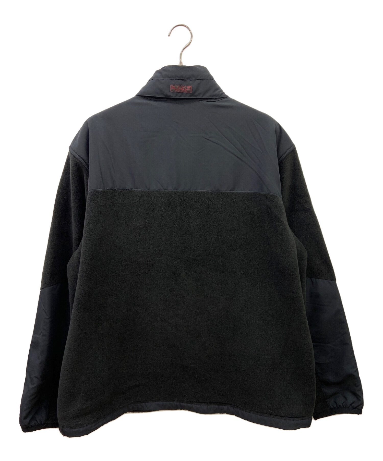 POLO RALPH LAUREN / フリースジャケット/M/ポリエステル/BLK 中古・古着通販】POLO RALPH LAUREN (ポロ・ラルフローレン) フリース