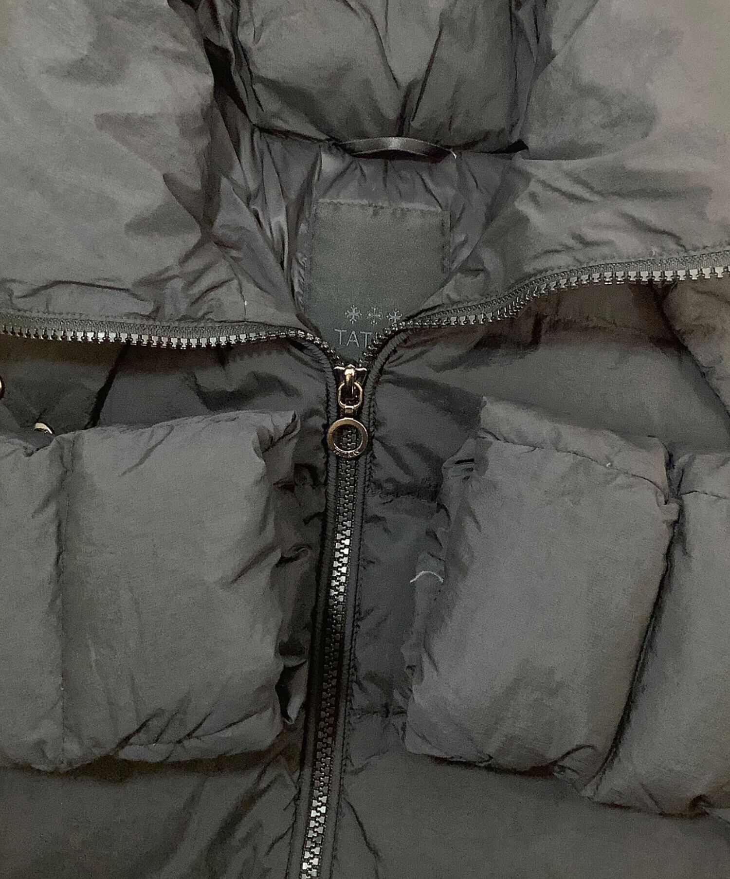 中古・古着通販】TATRAS (タトラス) ダウンコート ブラック サイズ:2