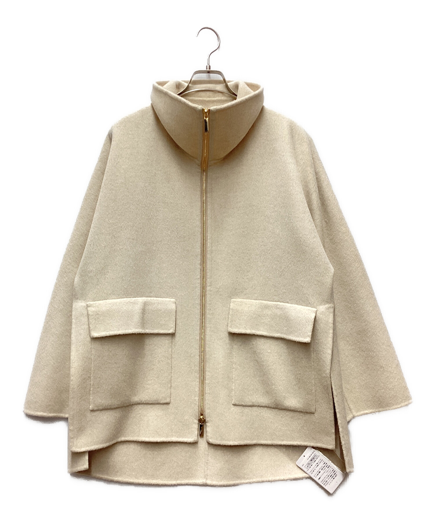 中古・古着通販】Noble (ノーブル) キャメルミックスリバージップ