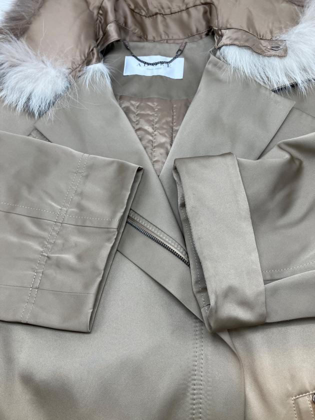 中古・古着通販】ADORE (アドーア) ライナー付コート ブラウン サイズ