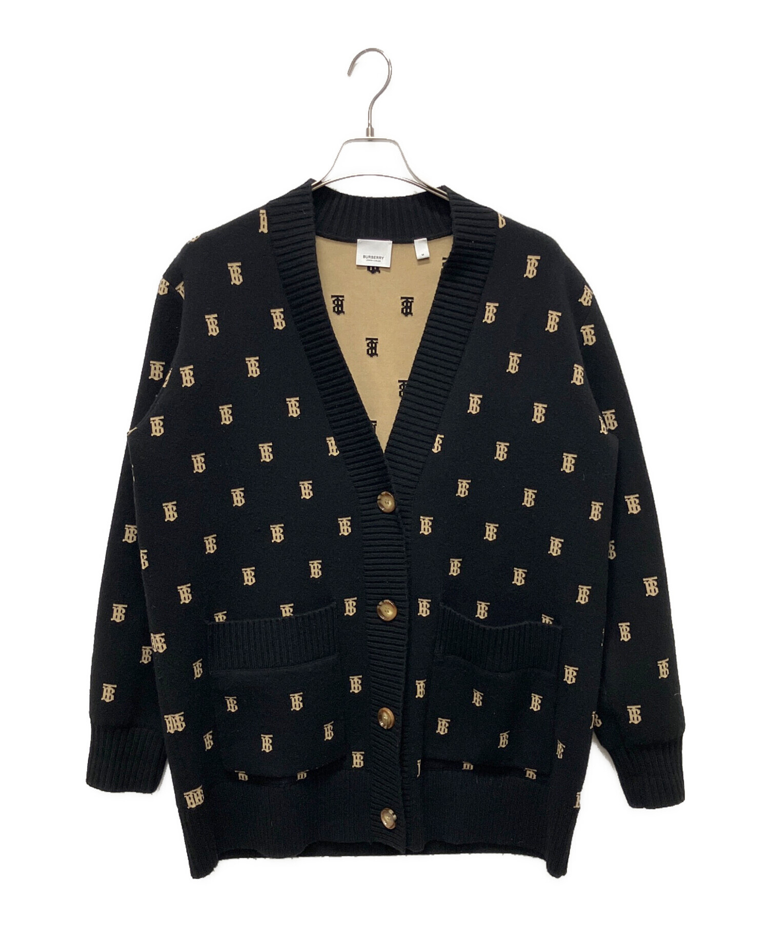 中古・古着通販】BURBERRY (バーバリー) カシミヤ混 PALENA モノグラム