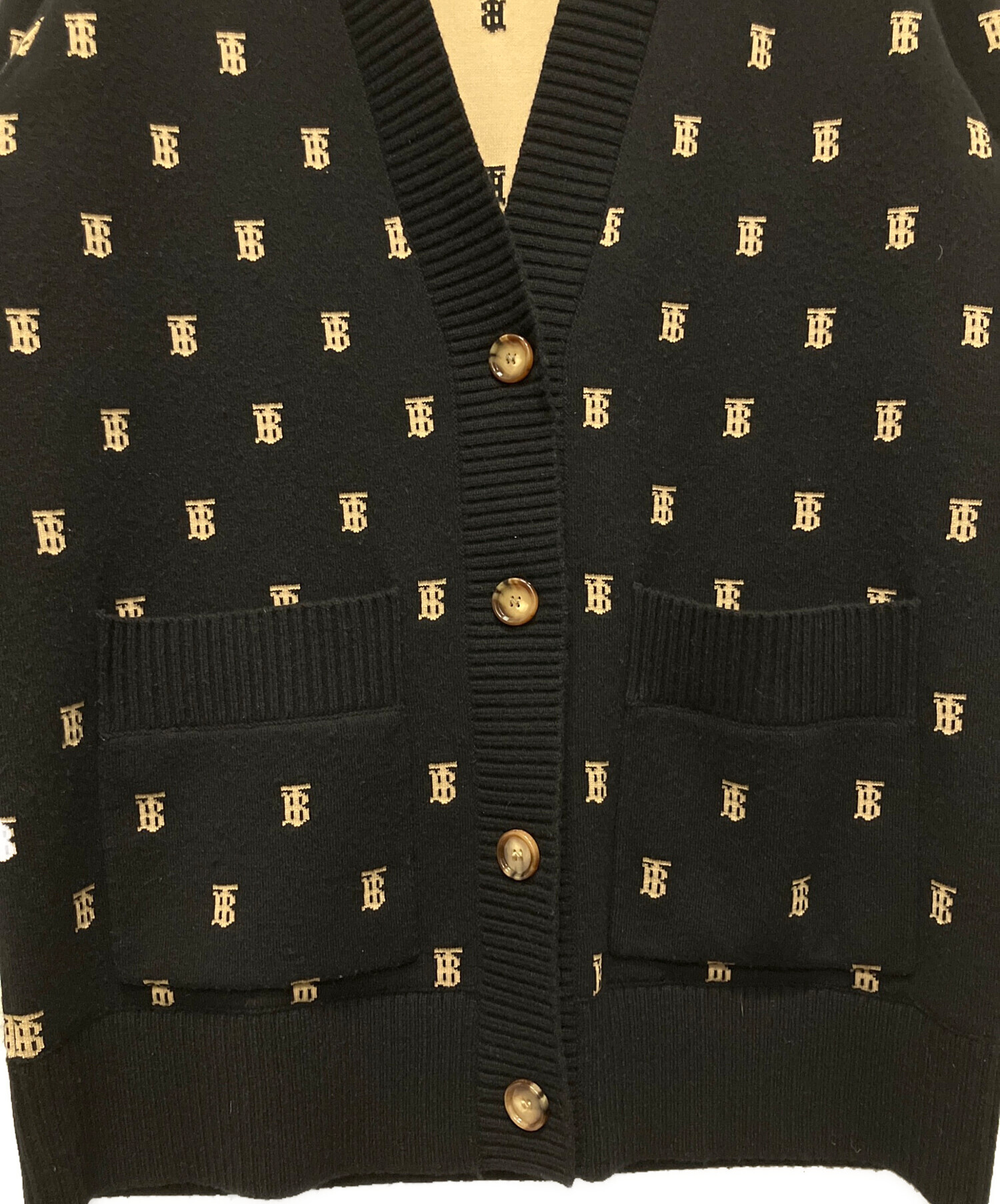 中古・古着通販】BURBERRY (バーバリー) カシミヤ混 PALENA モノグラム