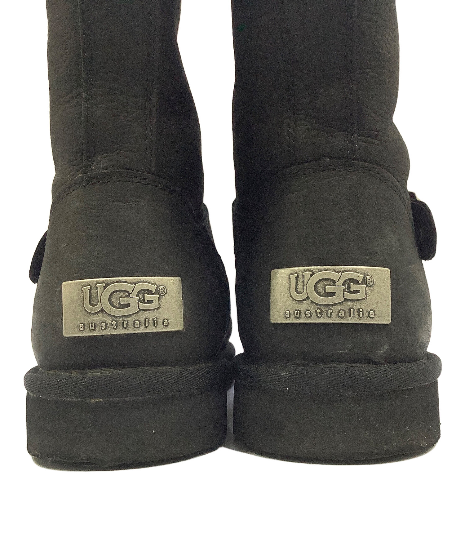 中古・古着通販】UGG (アグ) サッター ムートンブーツ ブラック サイズ