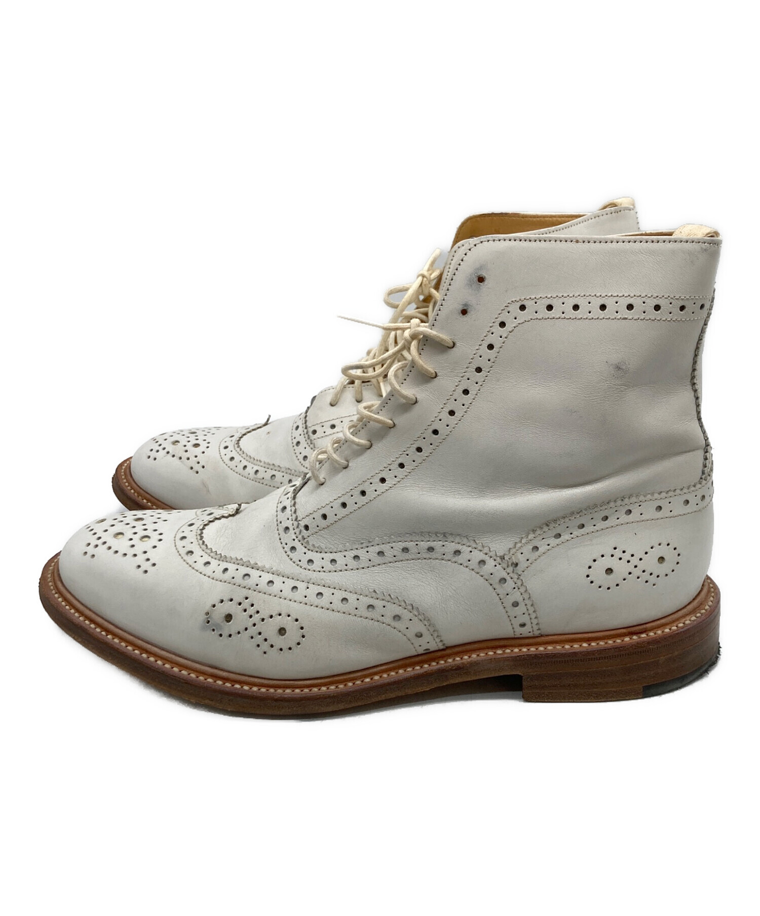 Tricker's ウイングチップブーツ 中古・古着通販】Tricker's (トリッカーズ) ウィングチップブーツ