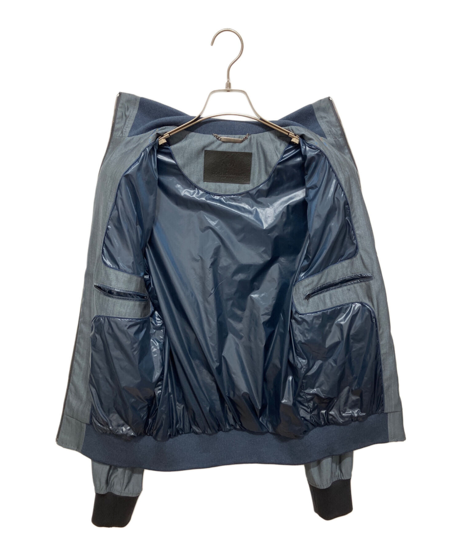 【美品】ドルチェ&ガッバーナ ブルゾン ジャケット サイズ46 中古・古着通販】DOLCE & GABBANA (ドルチェ＆ガッバーナ) ジップ