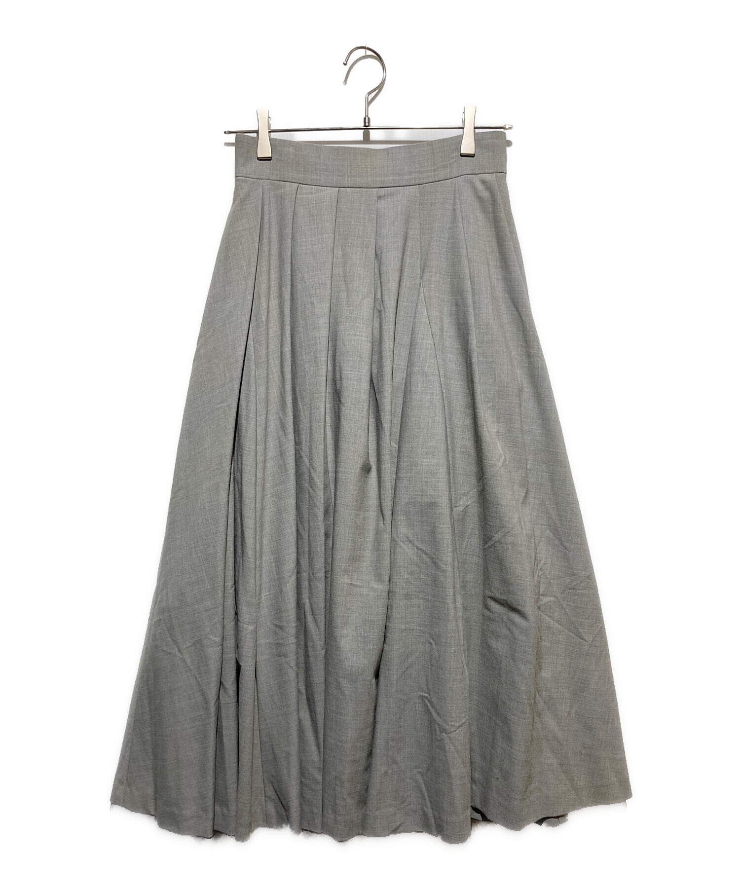 ADORE 24AW ドライクロススカート グレー サイズ38 アドーア ADORE（アドーア） ドライクロススカート : タカシマヤファッション