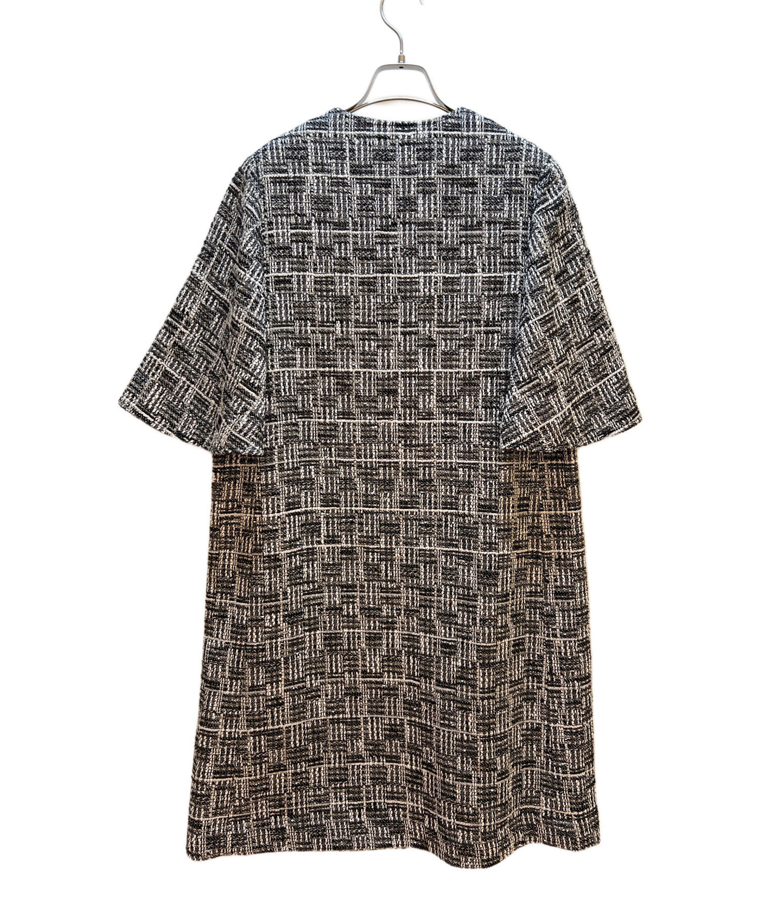 美品 Rene ルネ ツイードコート レッド系 ロングコート 34 ルネ 美品 0 