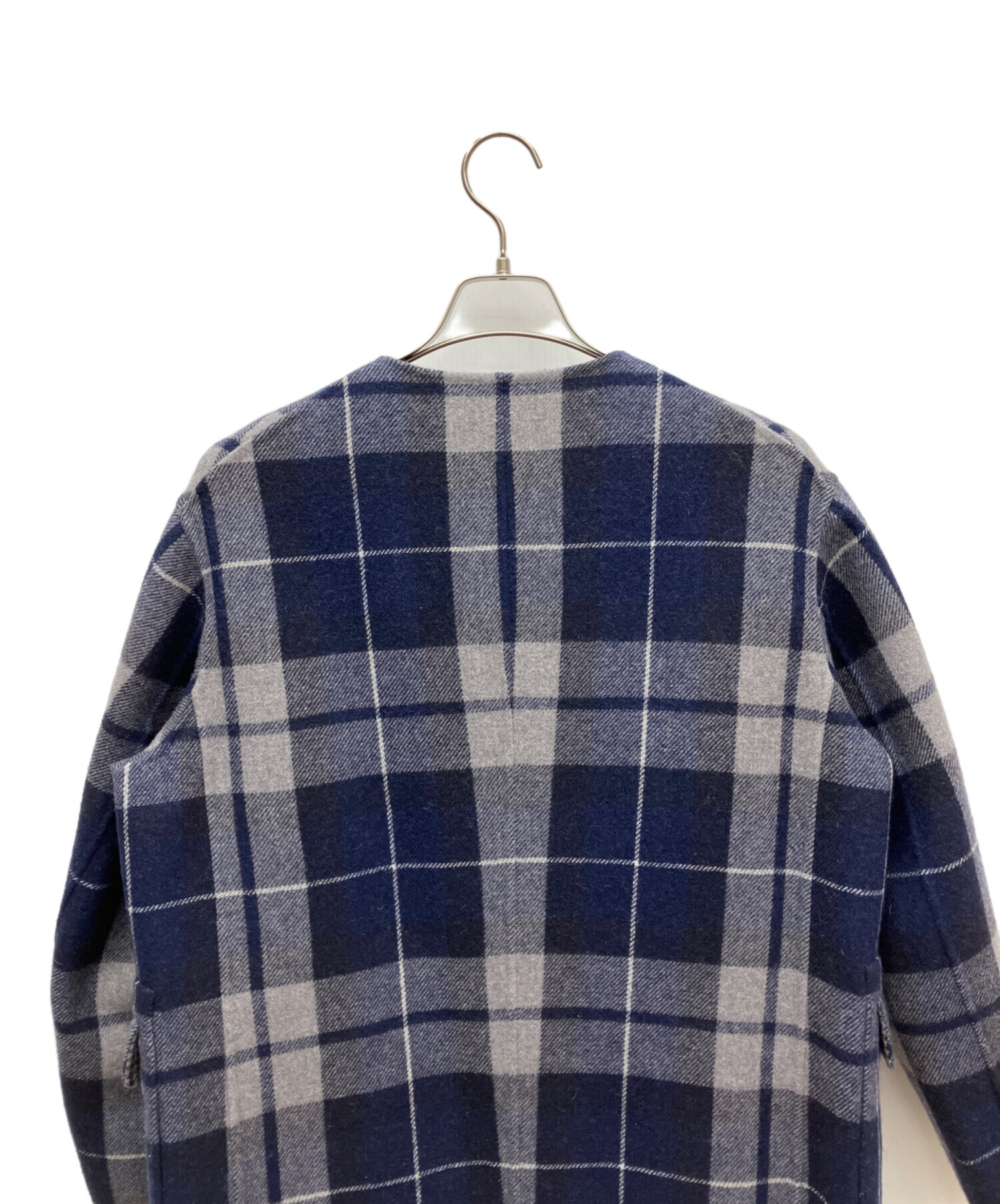 中古・古着通販】Drawer (ドゥロワー) ダブルフェイスチェックコート