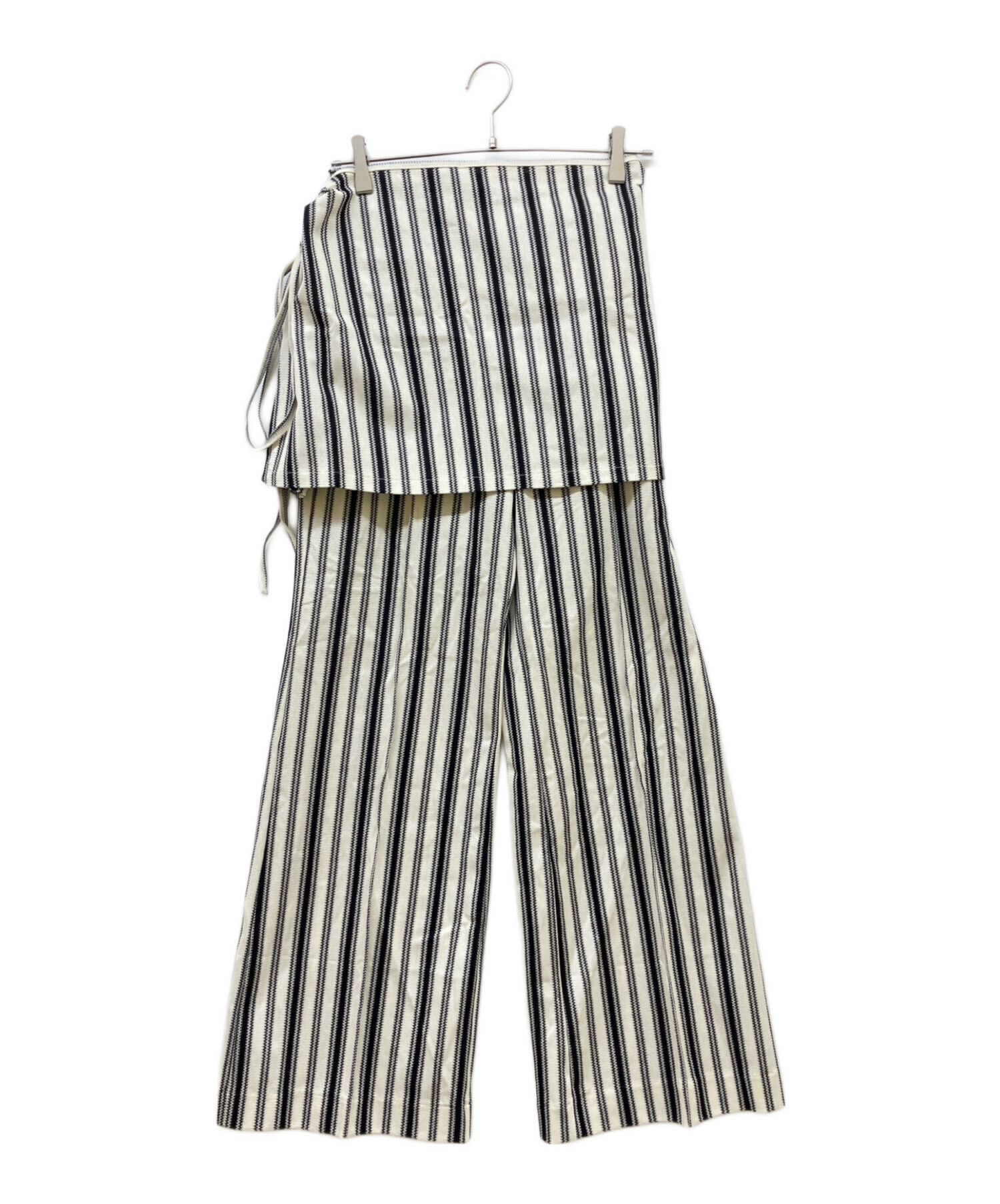 中古・古着通販】CURRENTAGE (カレンテージ) ストライプ2wayパンツ