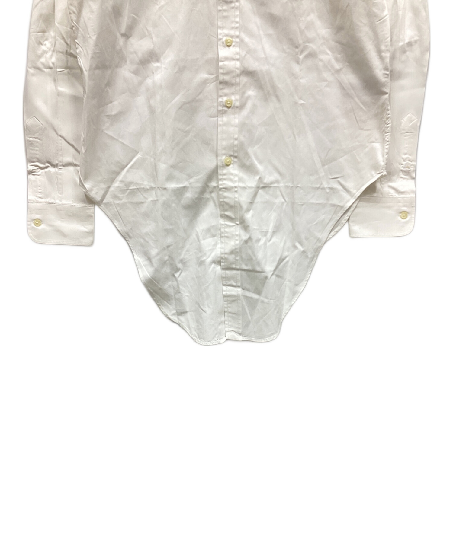 中古・古着通販】RALPH LAUREN (ラルフローレン) 裾リボン前結びシャツ