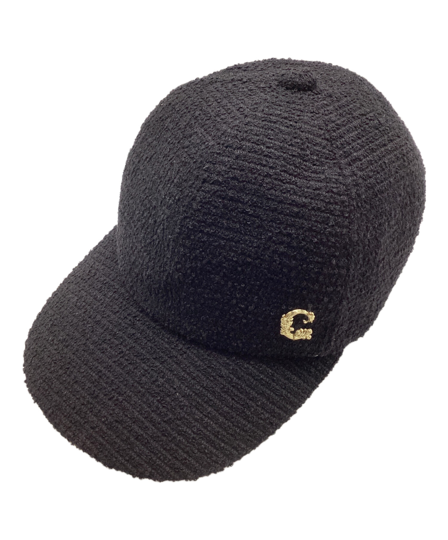 中古・古着通販】CA4LA (カシラ) HK CAP6/パイル地キャップ ブラック