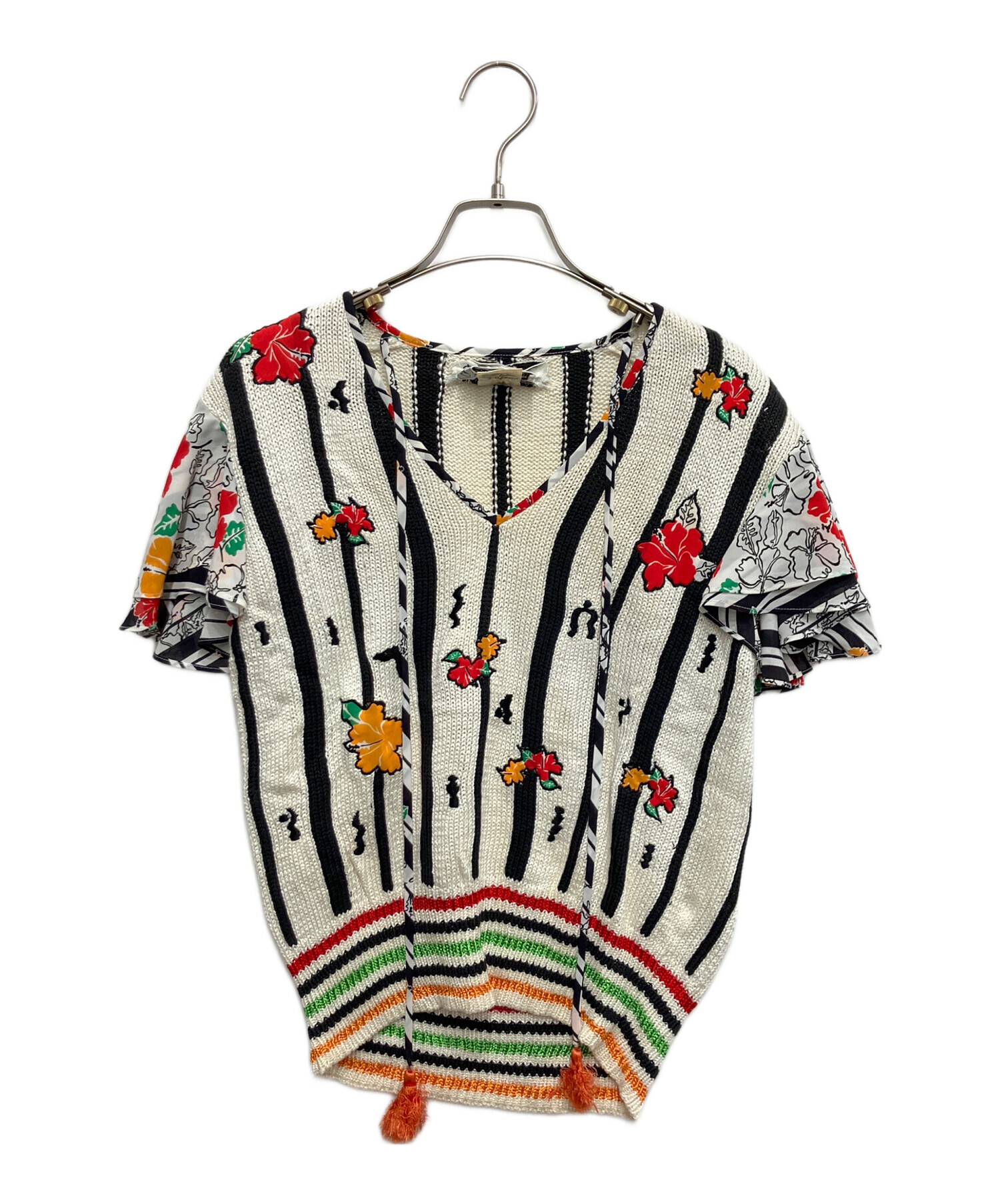 ﾀﾞｲｱﾝﾌﾚｲｽ ﾌﾞﾗｳｽ ロゴ入り Dianefreis Diane 古着 Diane Freis