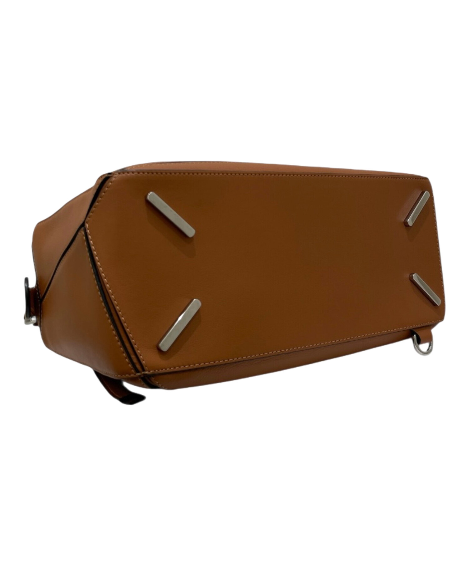 中古・古着通販】LOEWE (ロエベ) パズルエッジバッグミディアム タン