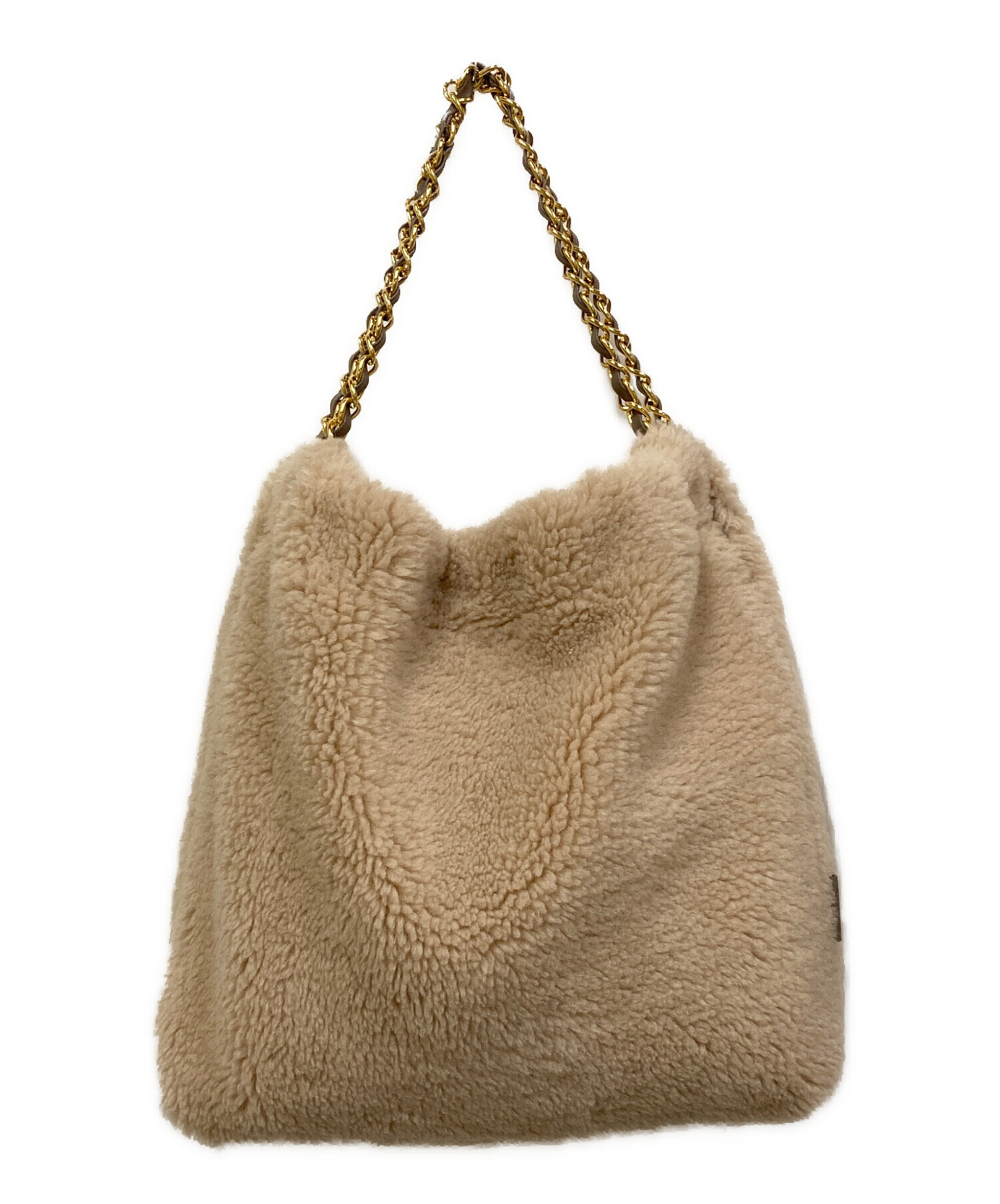 中古・古着通販】VIOLAd'ORO (ヴィオラドーロ) ボア チェーン トート