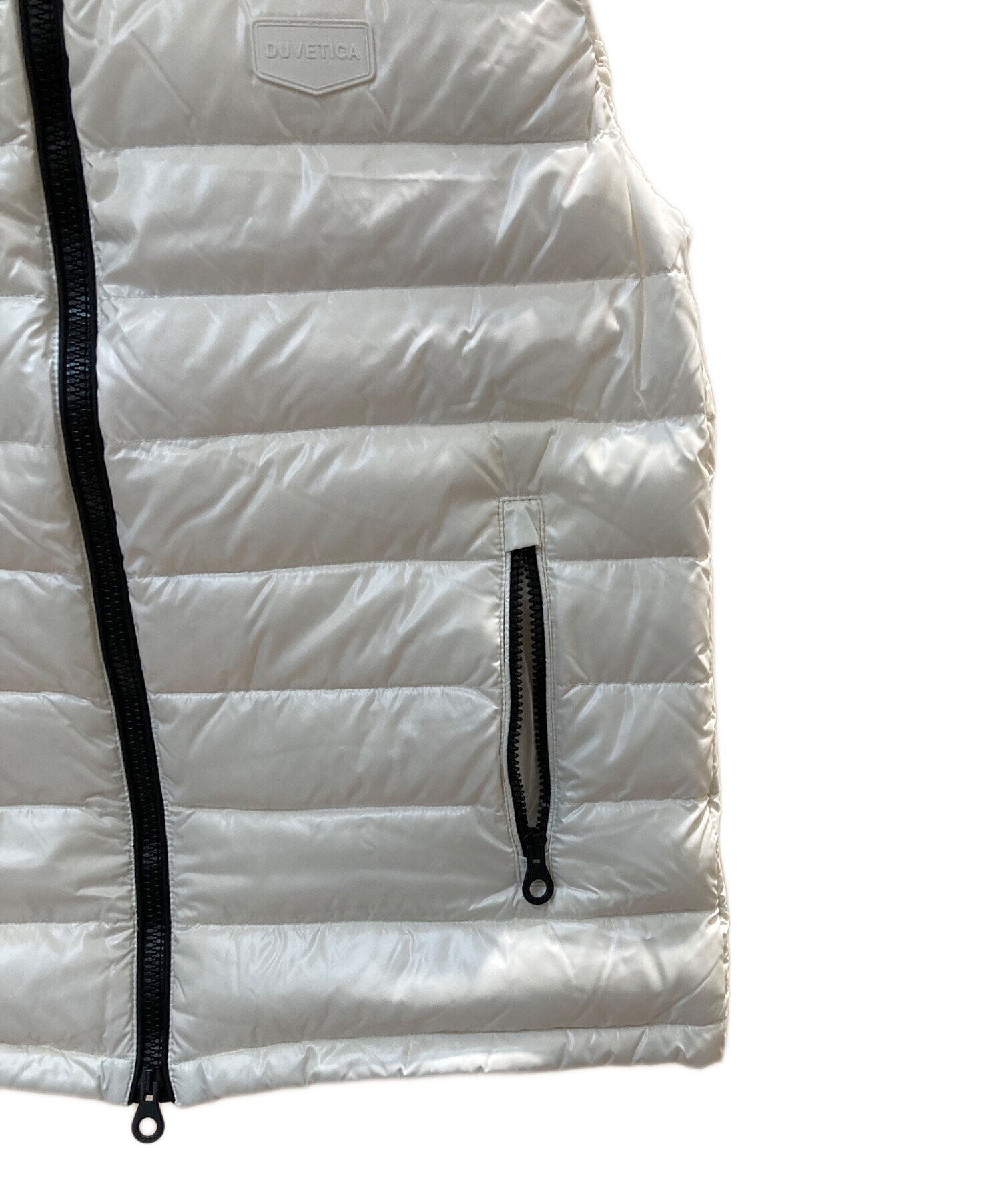 中古・古着通販】DUVETICA (デュベティカ) ダウンベスト ホワイト