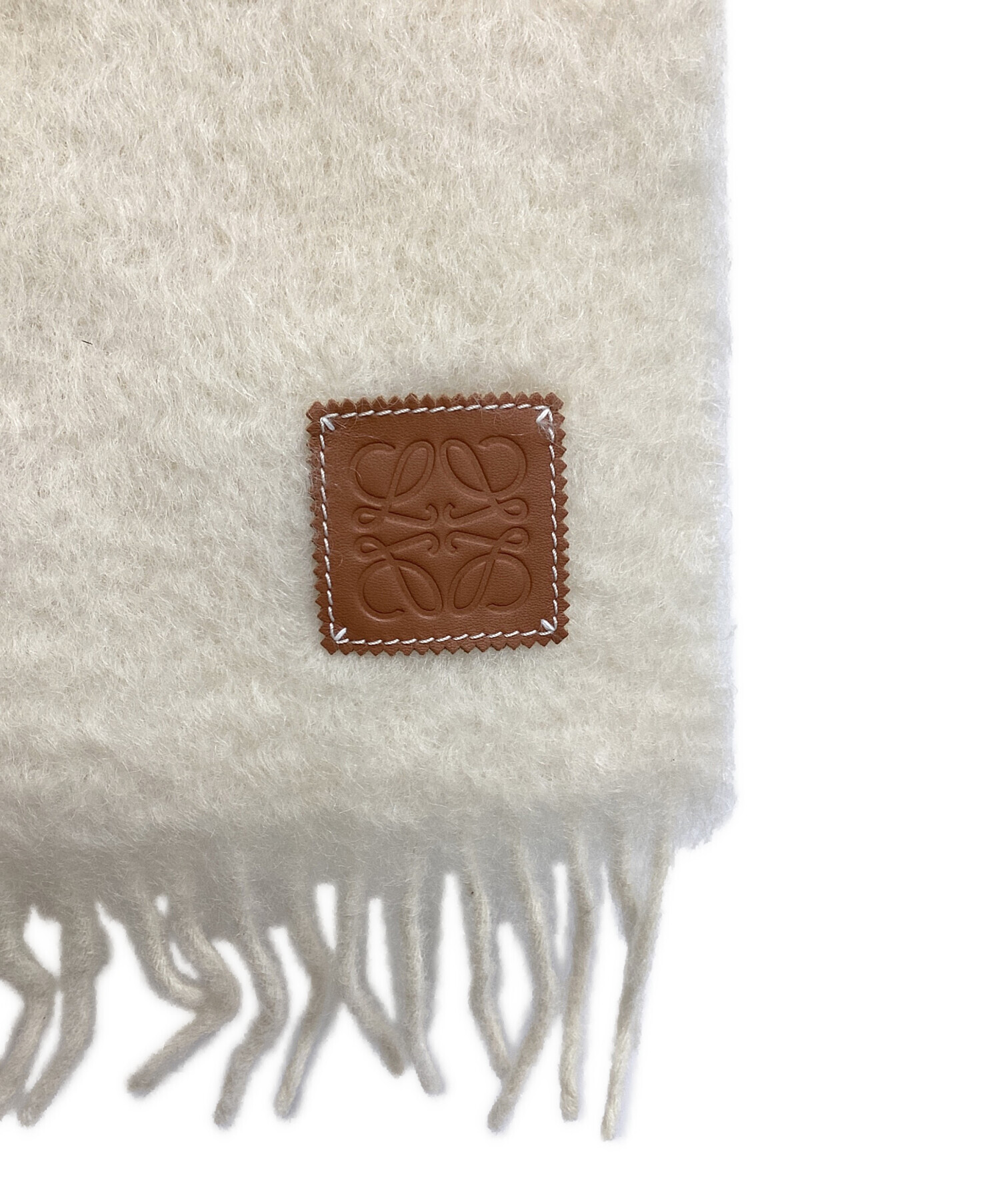 中古・古着通販】LOEWE (ロエベ) スカーフ（モヘア＆ウール