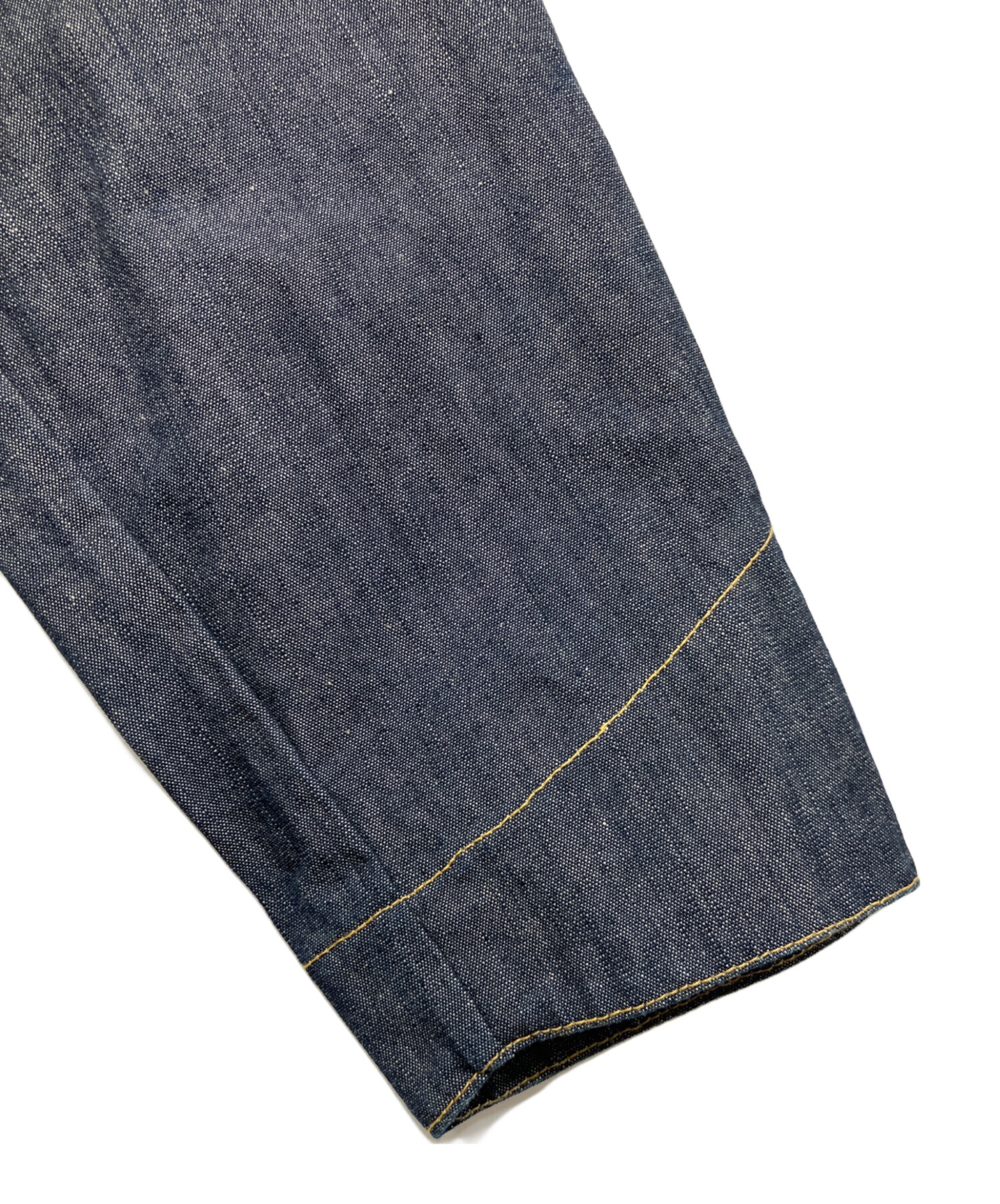 GOODENOUGH　メンズ　グラムg刺繍デニムシャツジャケット　サイズ２ 中古・古着通販】GOODENOUGH (グッドイナフ) gdeh刺繍デニムジャケット