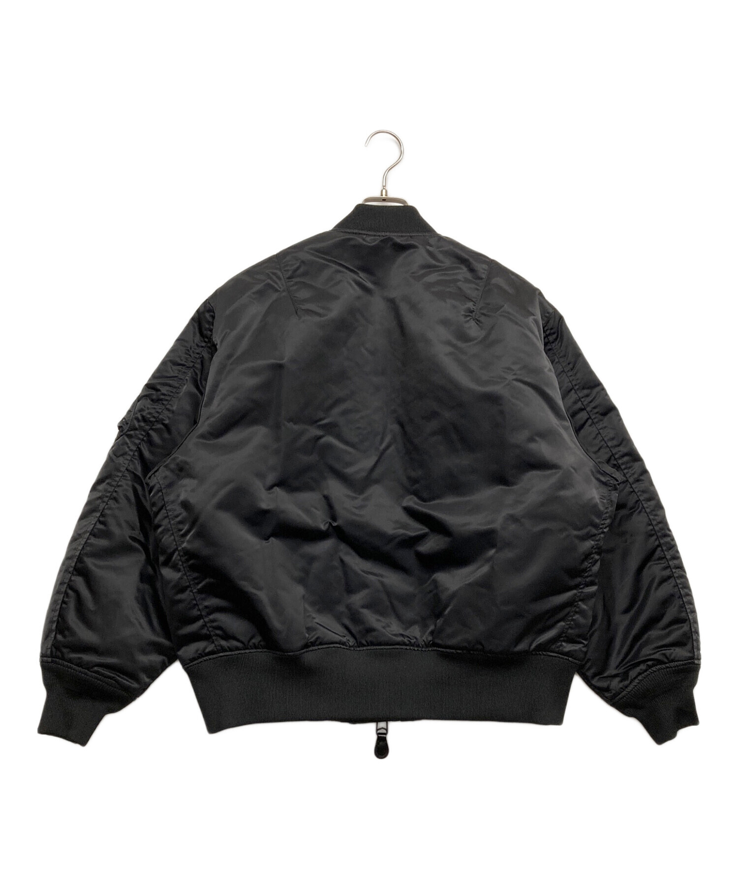 HYKE MA-1 フライトジャケット サイズ3 中古・古着通販】HYKE (ハイク) TYPE MA-1 JACKET ブラック サイズ:3