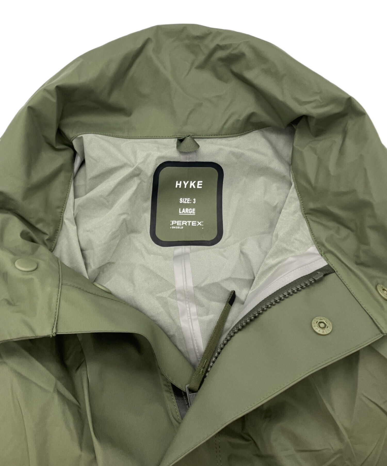 中古・古着通販】HYKE (ハイク) PERTEX TYPE M-65 FIELD PARKA
