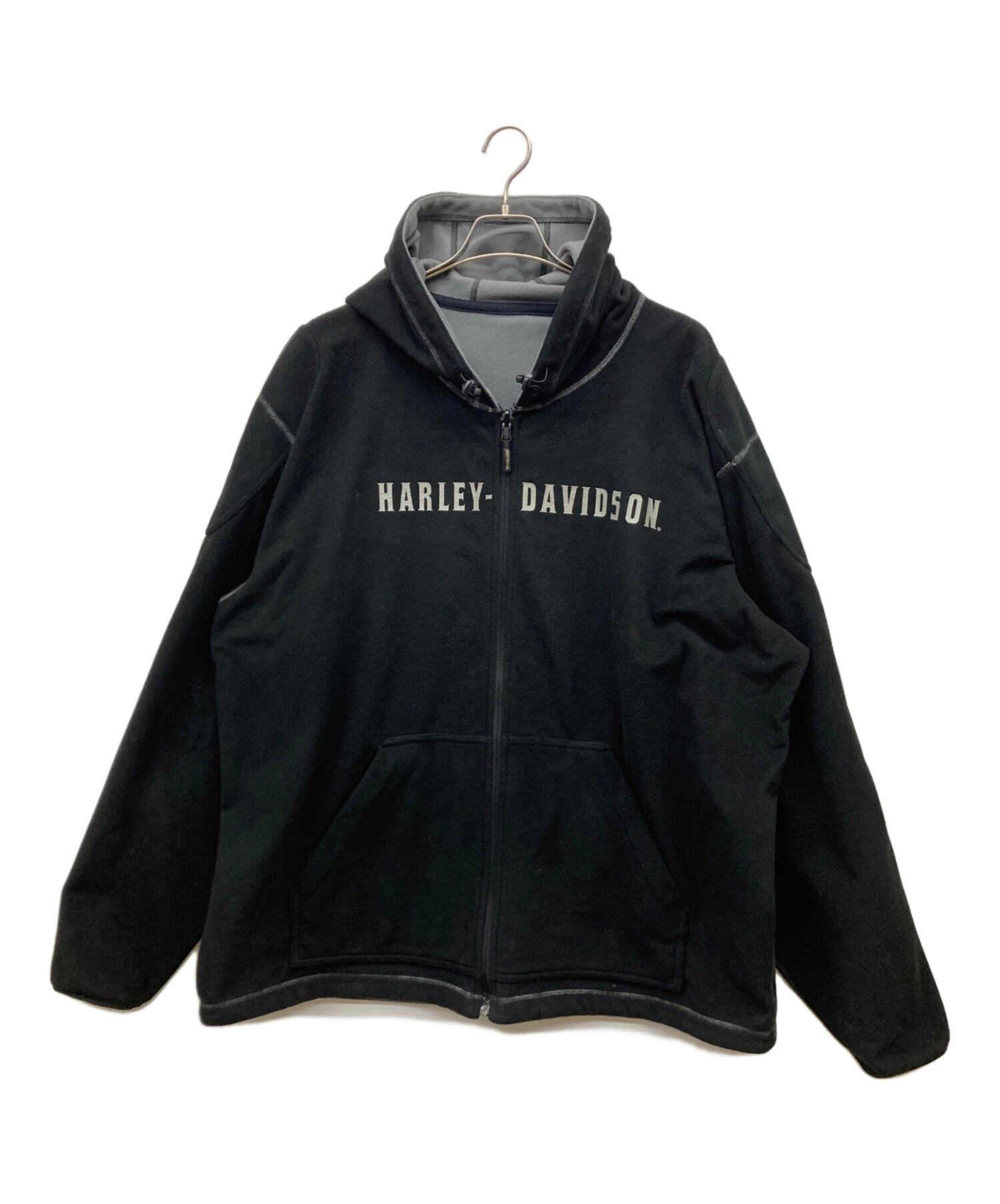 Harley Davidson フード付きリバーシブルジャケット 中古・古着通販】HARLEY-DAVIDSON (ハーレーダビッドソン