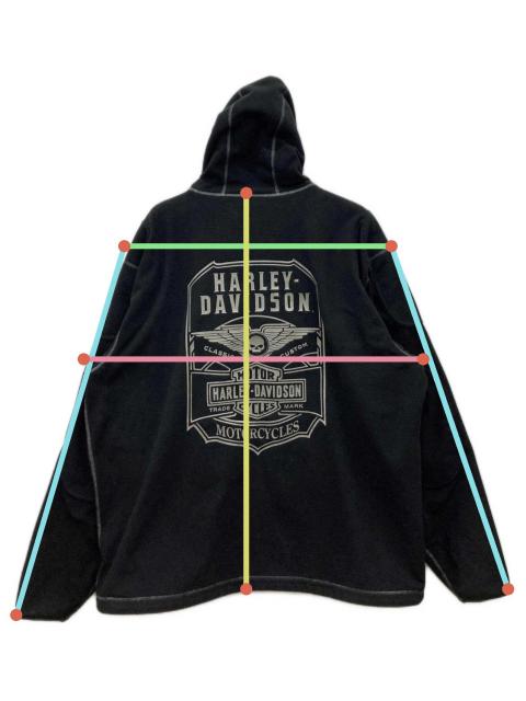 Harley-Davidson ダックジャケット 2XL リバーシブル 刺繍 中古・古着通販】HARLEY-DAVIDSON (ハーレーダビッドソン