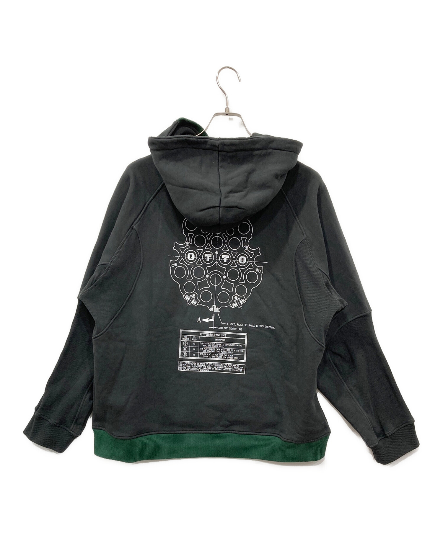 中古・古着通販】OTTO 958 (オット 958) プルオーバーパーカー 