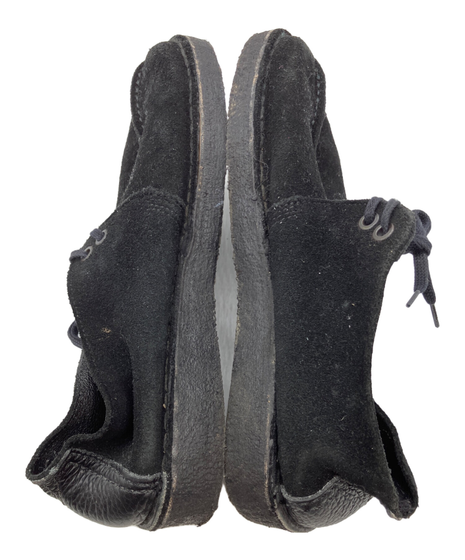 中古・古着通販】CLARKS (クラークス) スウェードシューズ ブラック