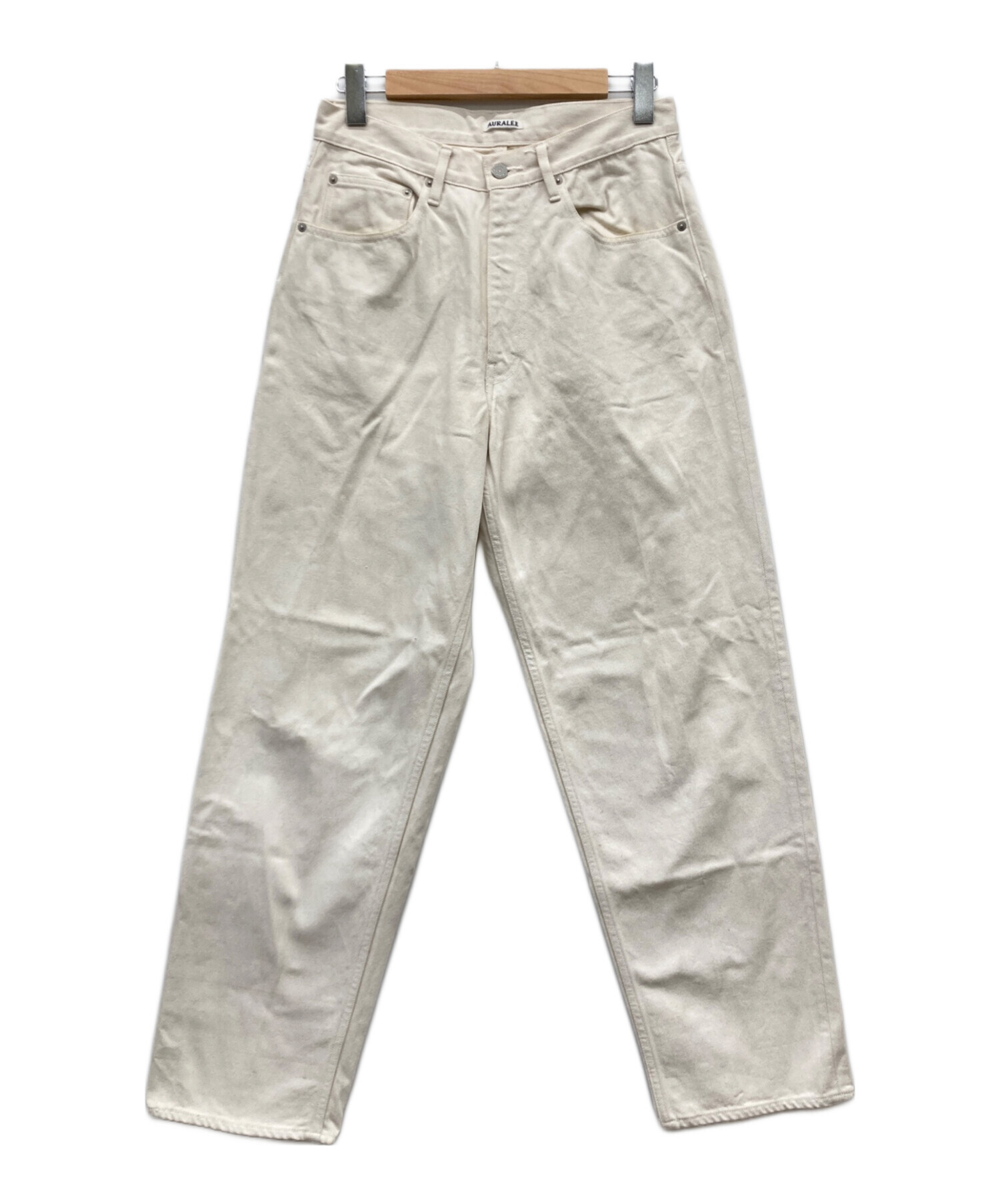 中古・古着通販】AURALEE (オーラリー) HARD TWIST DENIM WIDE PANTS