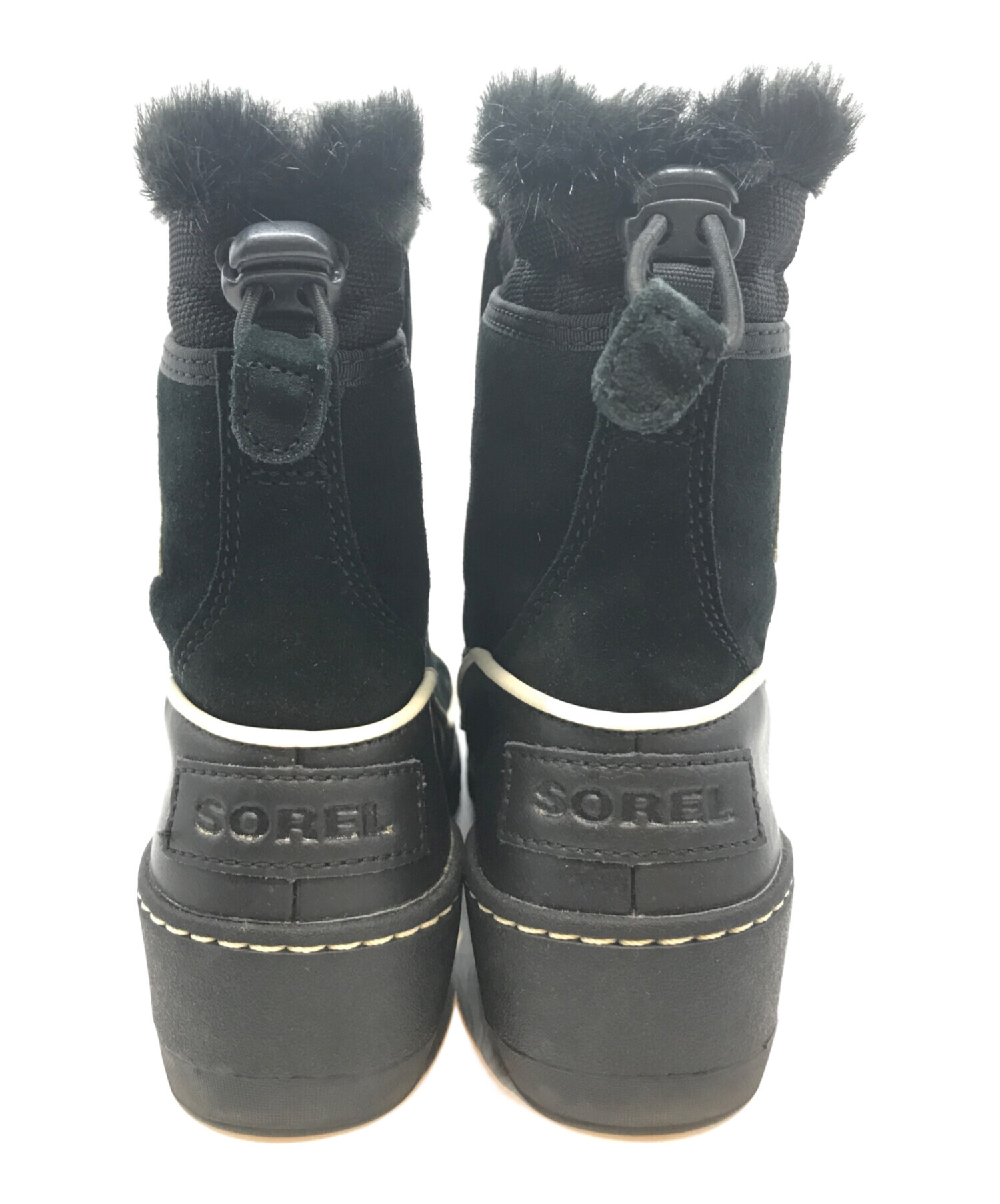 中古・古着通販】SOREL (ソレル) スノーブーツ ブラック サイズ:23.5