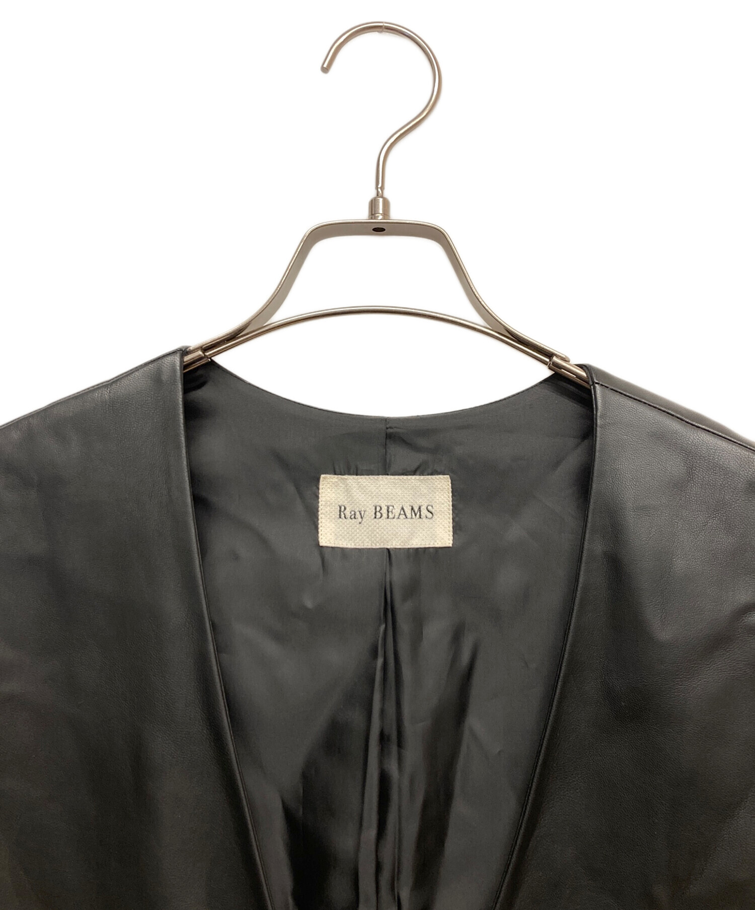 中古・古着通販】RAY BEAMS (レイ ビームス) フェイクレザースリット