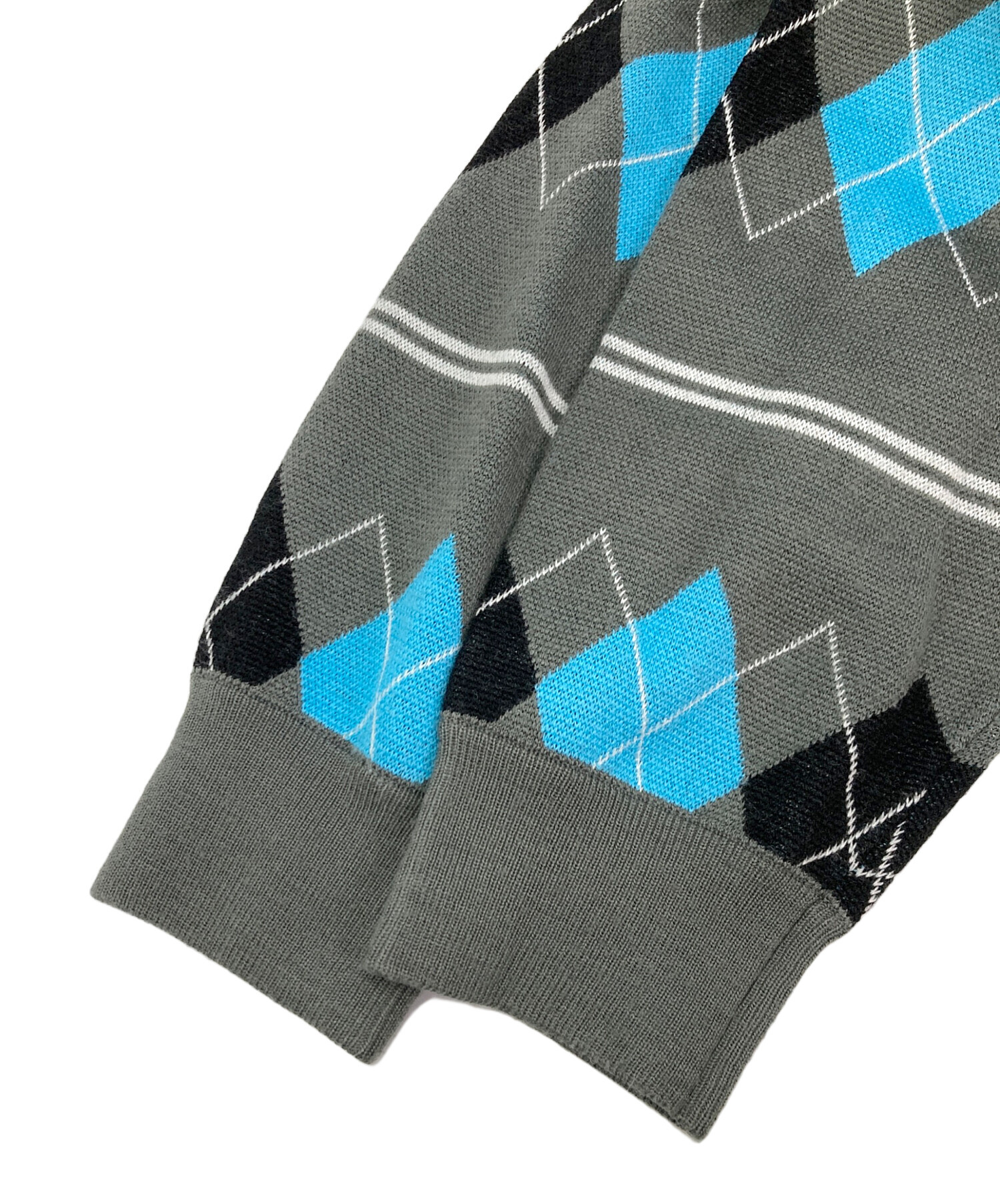 中古・古着通販】FRED PERRY (フレッドペリー) アーガイル柄ニット 