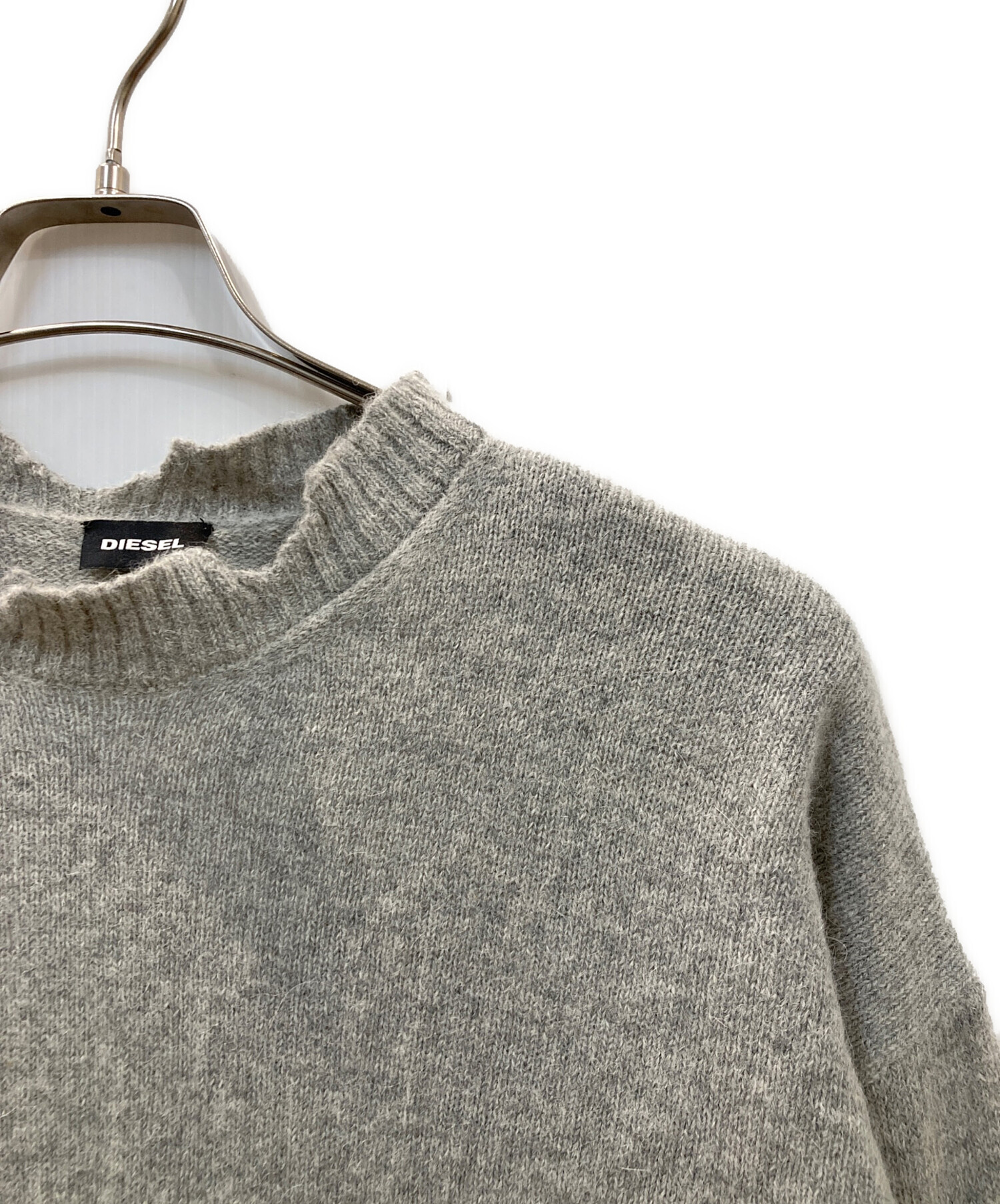 中古・古着通販】DIESEL (ディーゼル) アルパカ混ダメージニット