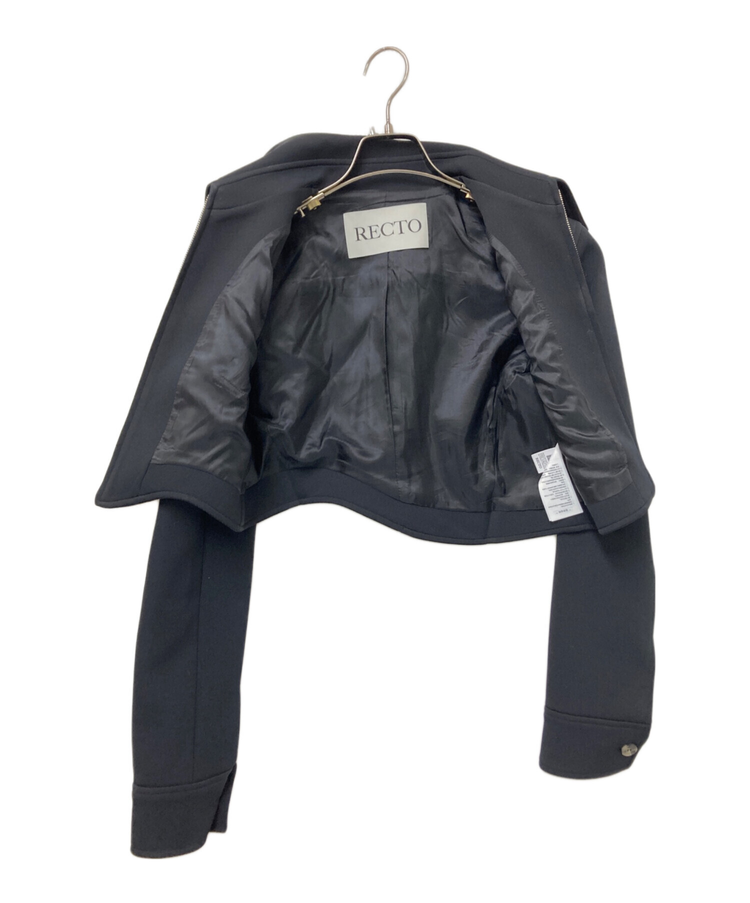 中古・古着通販】RECTO (レクト) RC SIGNATURE MICA CROP JACKET